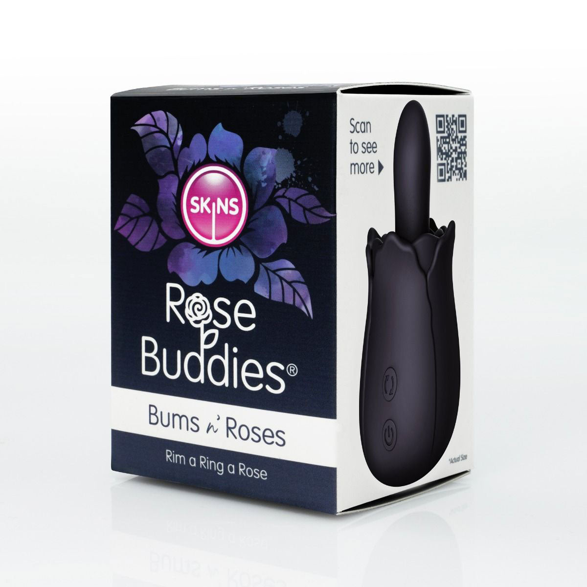 Skins Rose Buddies -the Bums N Rose - Black - Not Very Vanilla