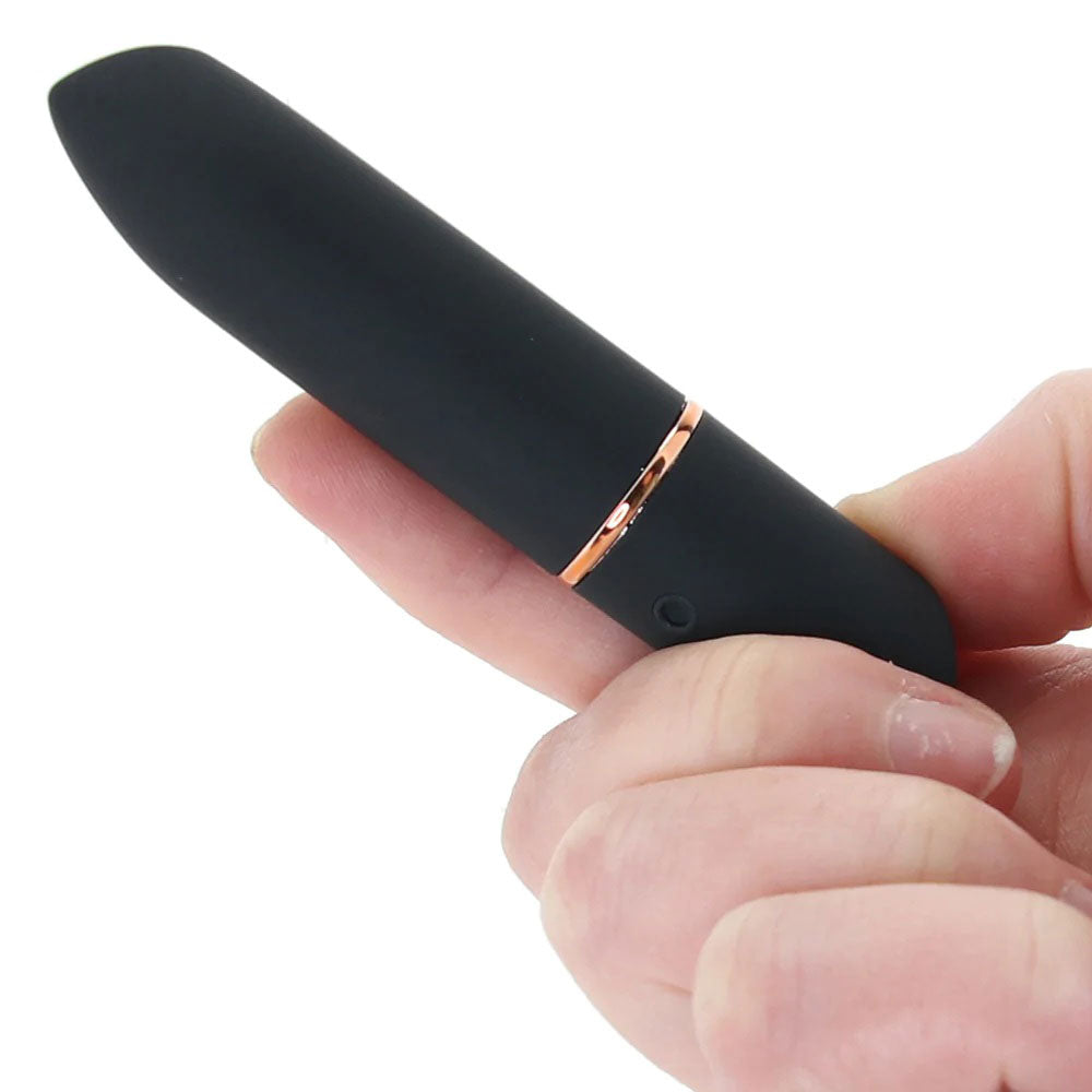 Pink Pussycat Vibrating Mini Vibe - Black