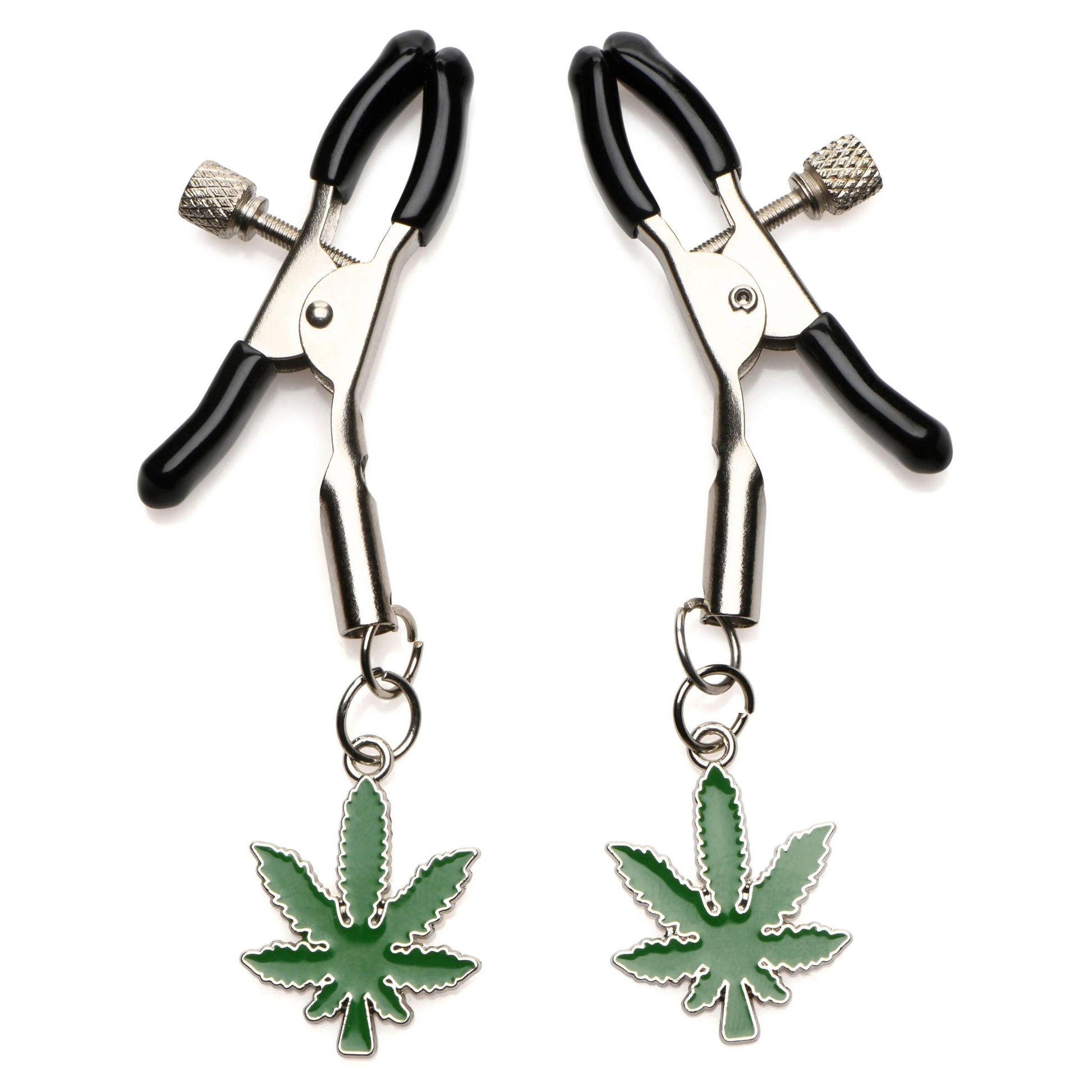 Mary Jane Nipple Clamps - Green - Not Very Vanilla