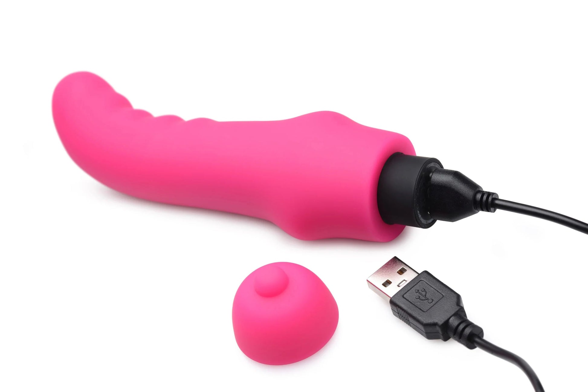 Lil Wavy Mini Silicone G-Spot Vibe - Magenta - Not Very Vanilla