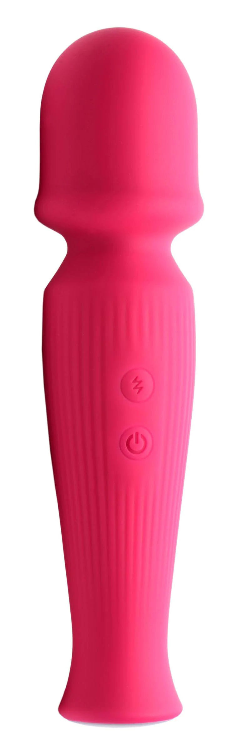 Silicone Wand Massager - Magenta - Not Very Vanilla