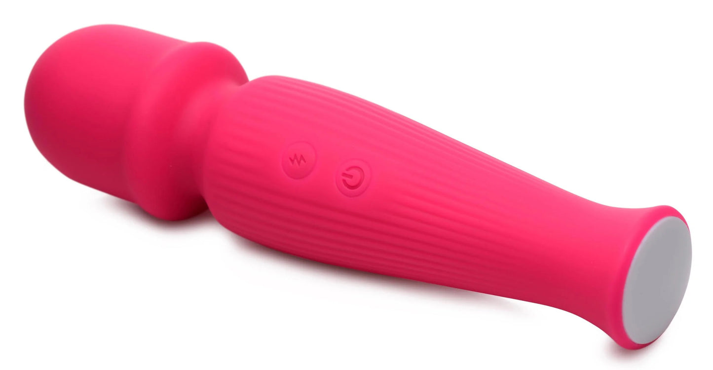 Silicone Wand Massager - Magenta - Not Very Vanilla