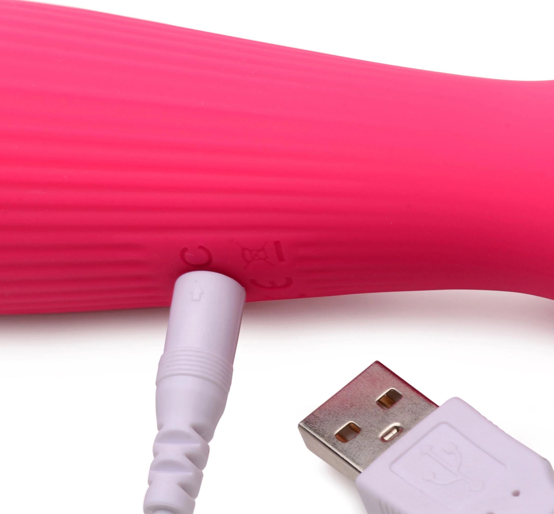 Silicone Wand Massager - Magenta - Not Very Vanilla