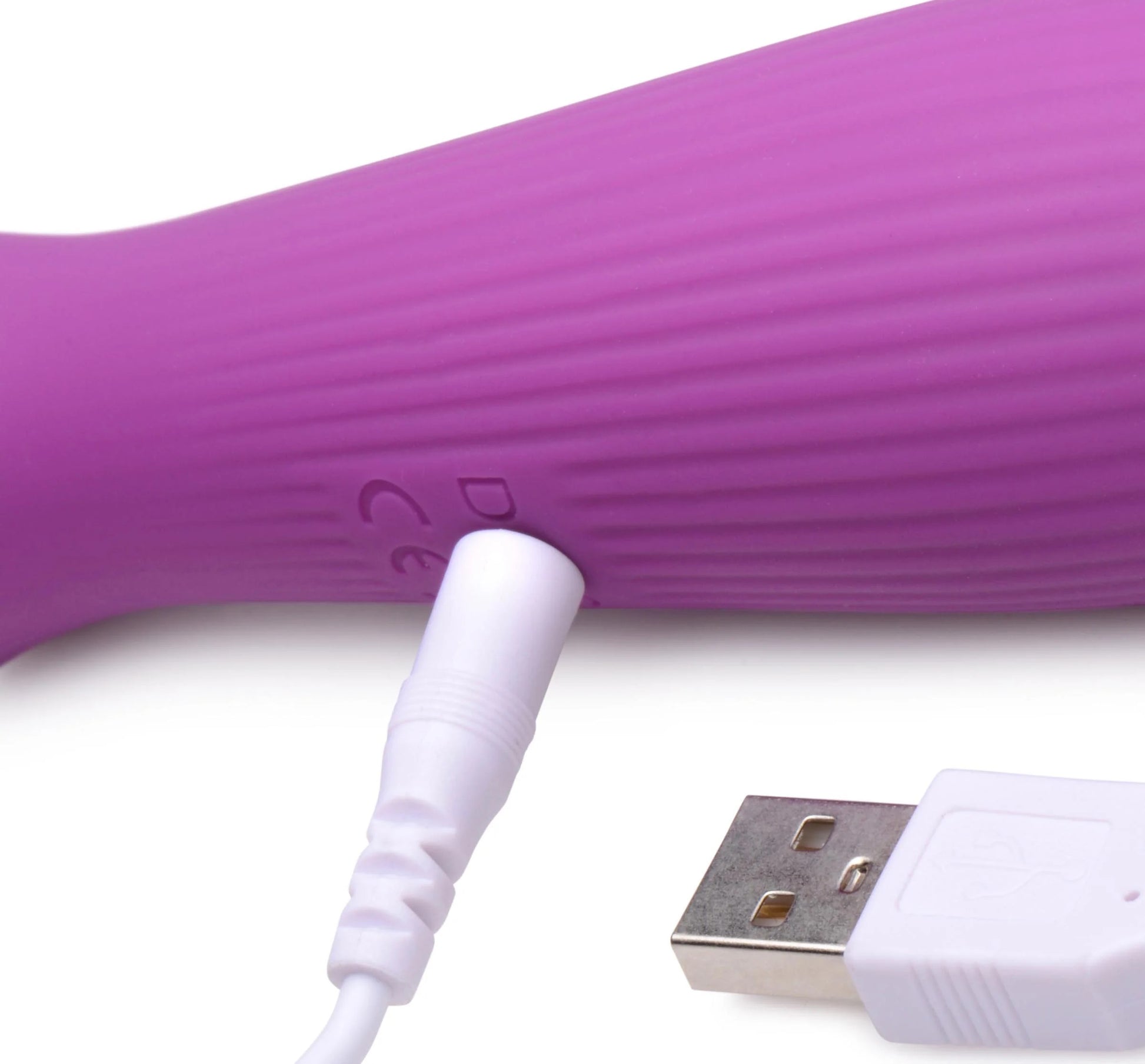 Silicone Wand Massager - Violet - Not Very Vanilla