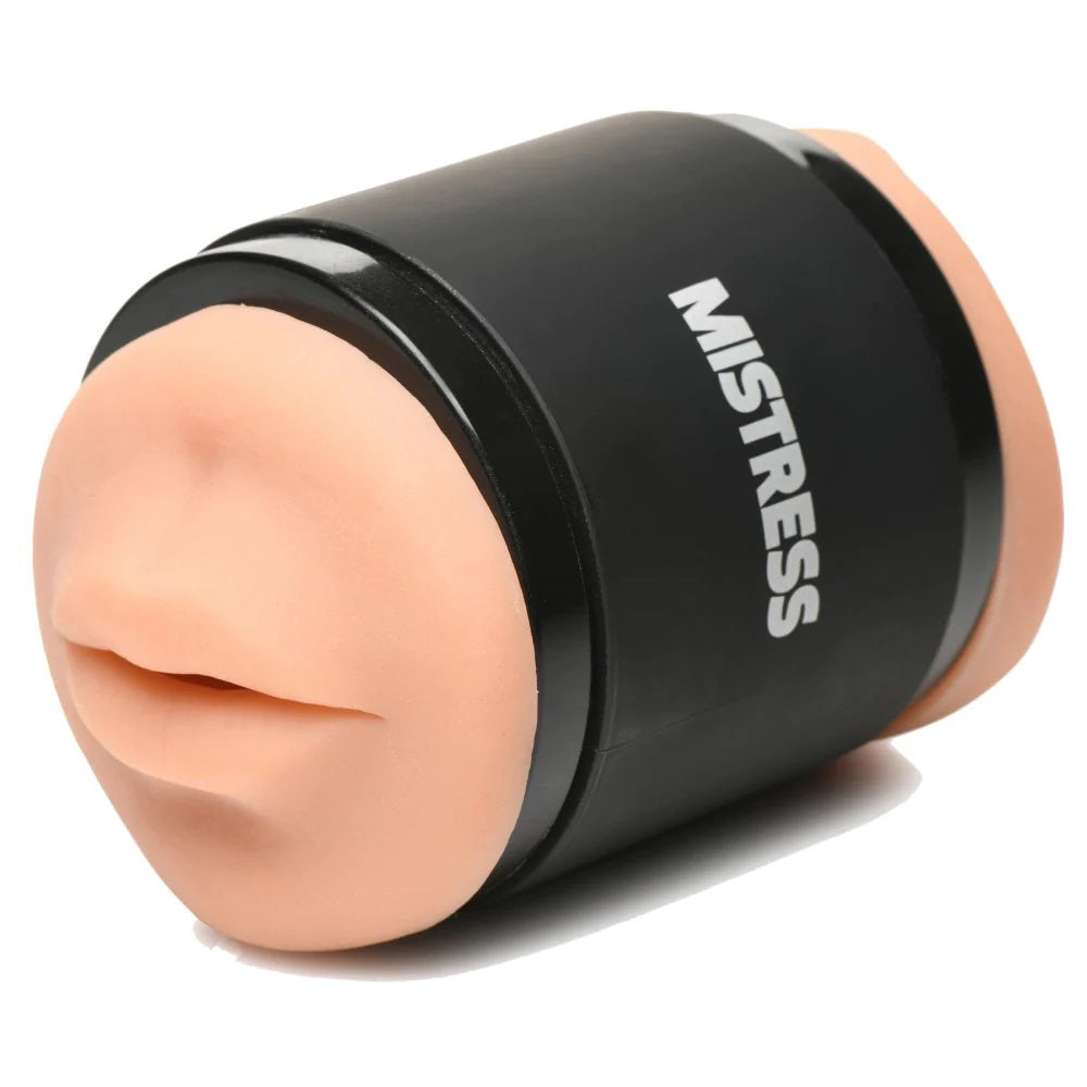 Mistress Double Shot Mouth and Pussy Stroker - Medium - Not Very Vanilla