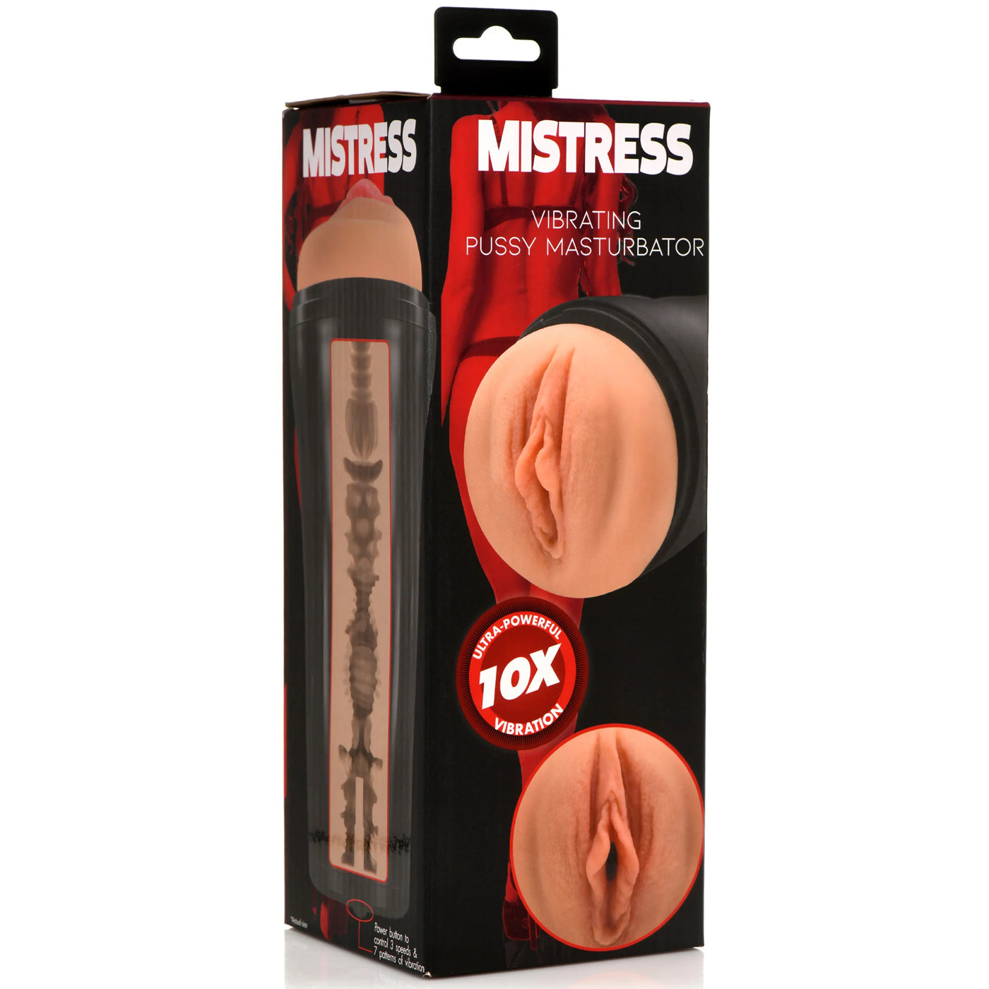 Mistress Vibrating Pussy Masturbator - Medium - Not Very Vanilla