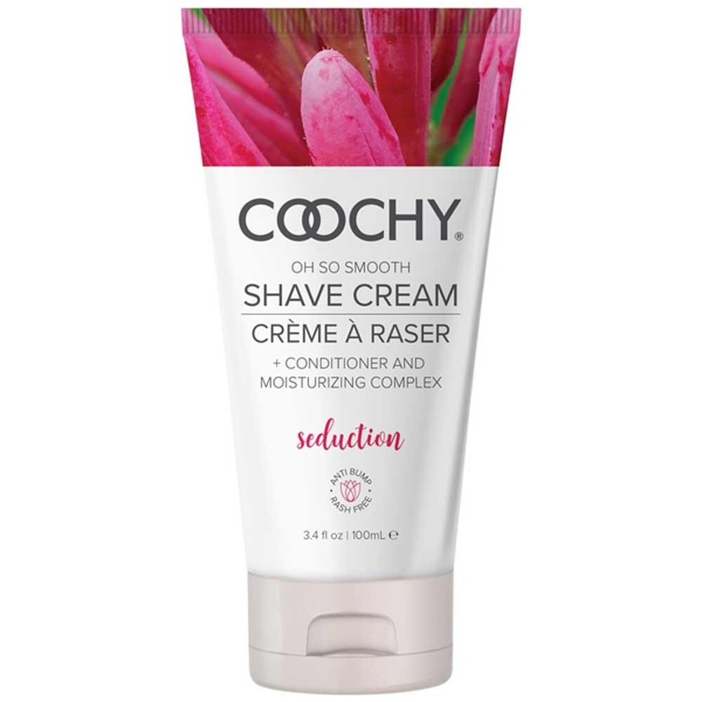 Coochy Oh So Smooth Shave Cream - Seduction - 3.4 Oz - Not Very Vanilla