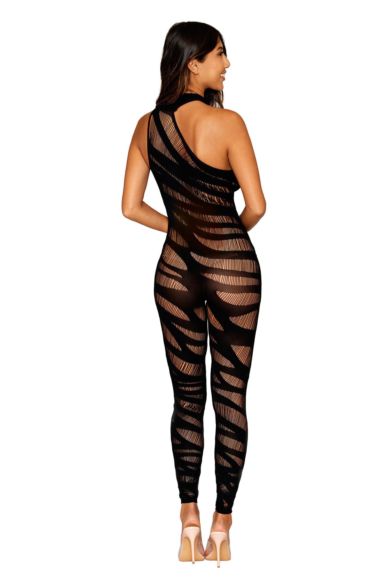 Bodystocking - One Size - Black - Not Very Vanilla