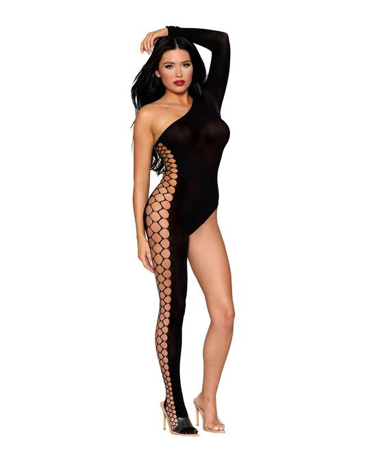 Bodystocking Dmnd - One Size - Black - Not Very Vanilla