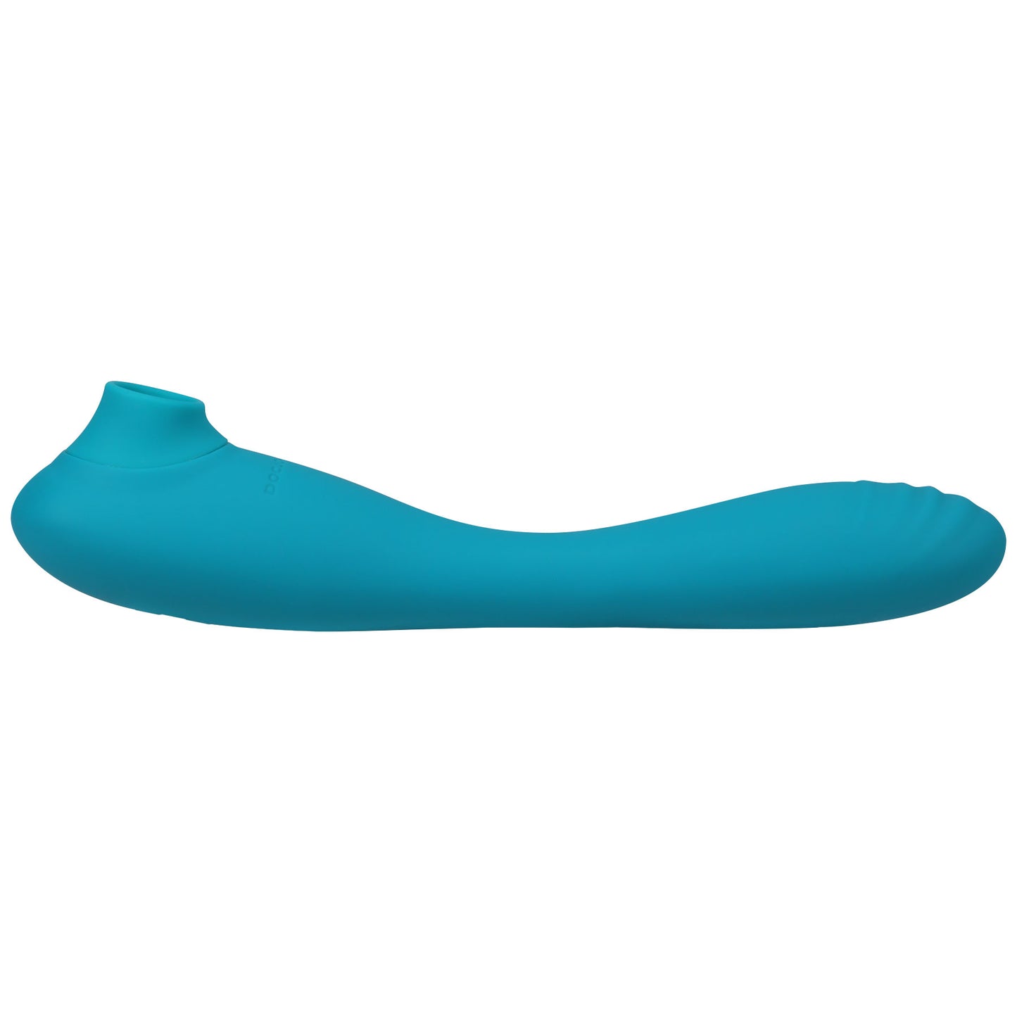 This Product Sucks - Sucking Clitoral Stimulator With Bendable G-Spot Vibrator - Teal - Not Very Vanilla