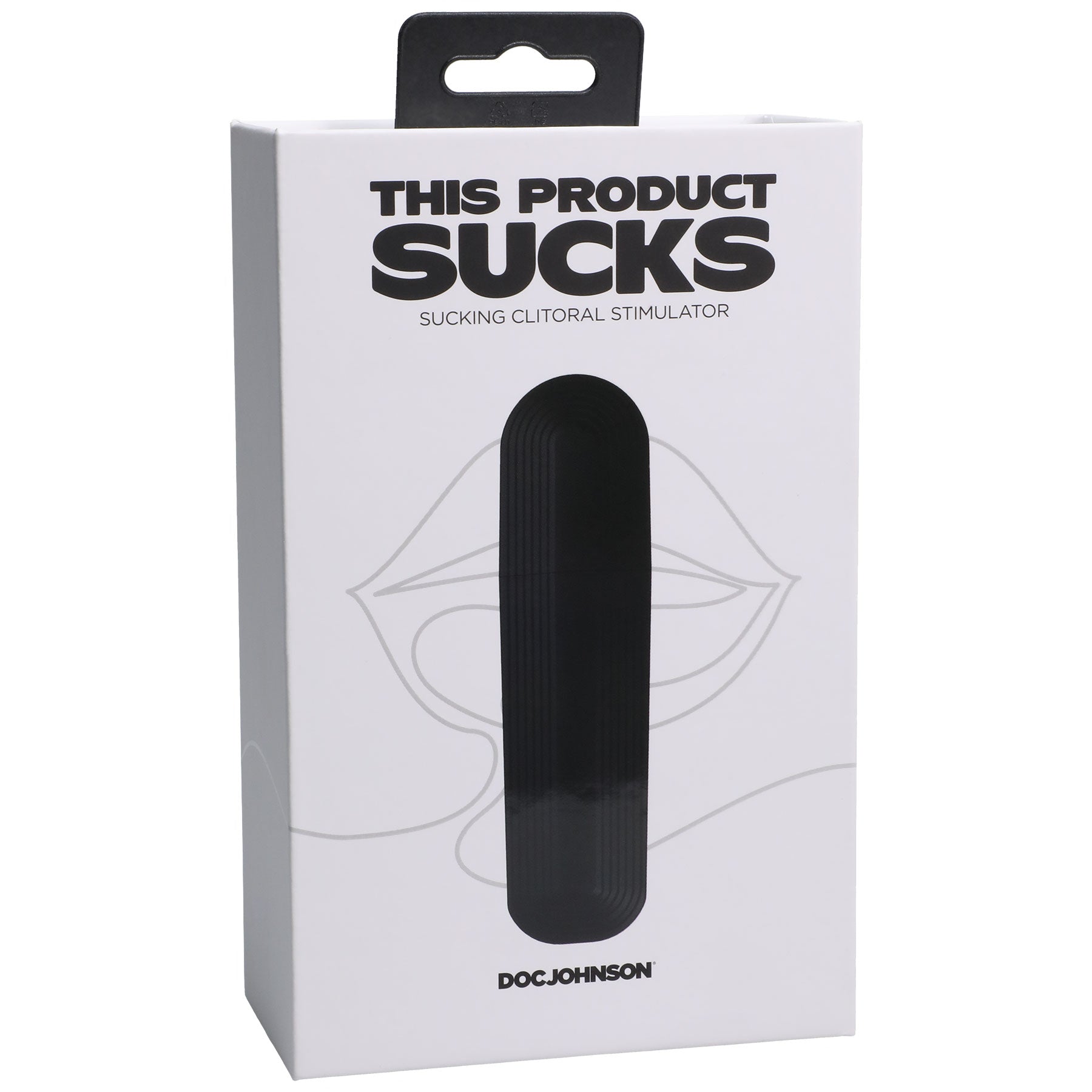 This Product Sucks - Sucking Clitoral Stimulator - Rechargeable - Black - Not Very Vanilla