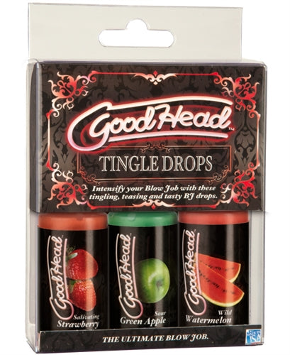 Good Head - Tingle Drops - 3 Pack - Not Very Vanilla