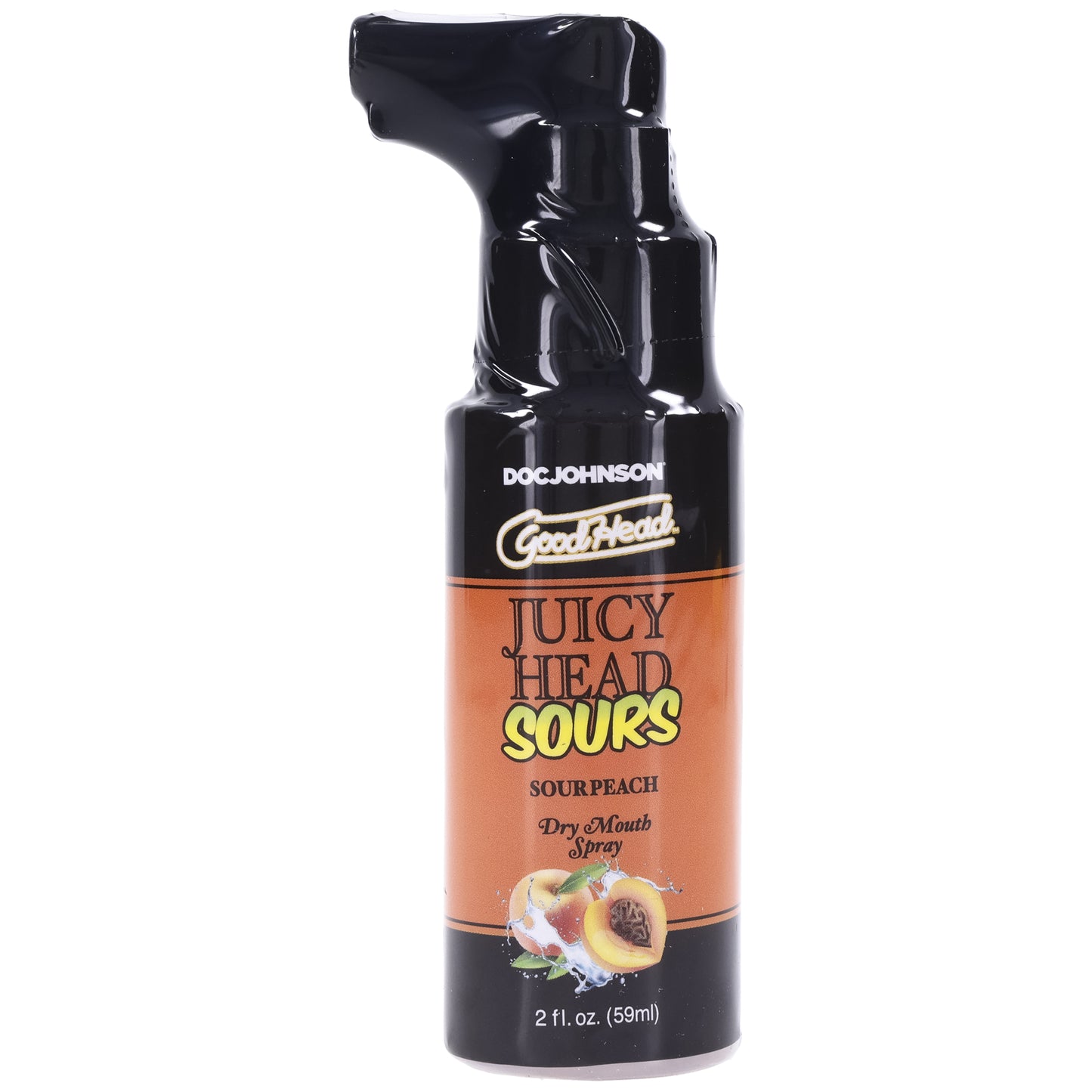 Goodhead - Juicy Head - Dry Mouth Spray - Sour Peach - 2 Oz - Not Very Vanilla