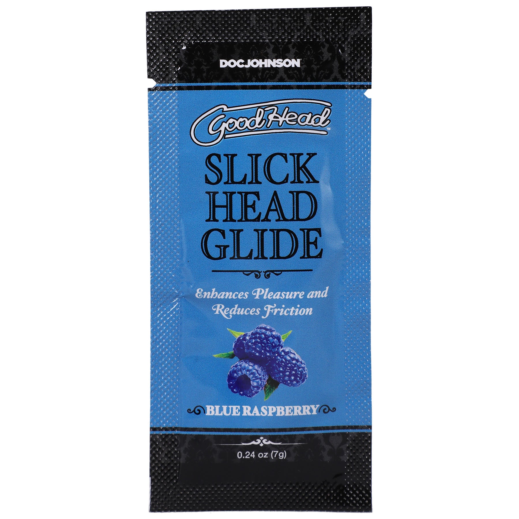 Goodhead - Slick Head Glide - Blue Raspberry - 0.24 Oz - Not Very Vanilla