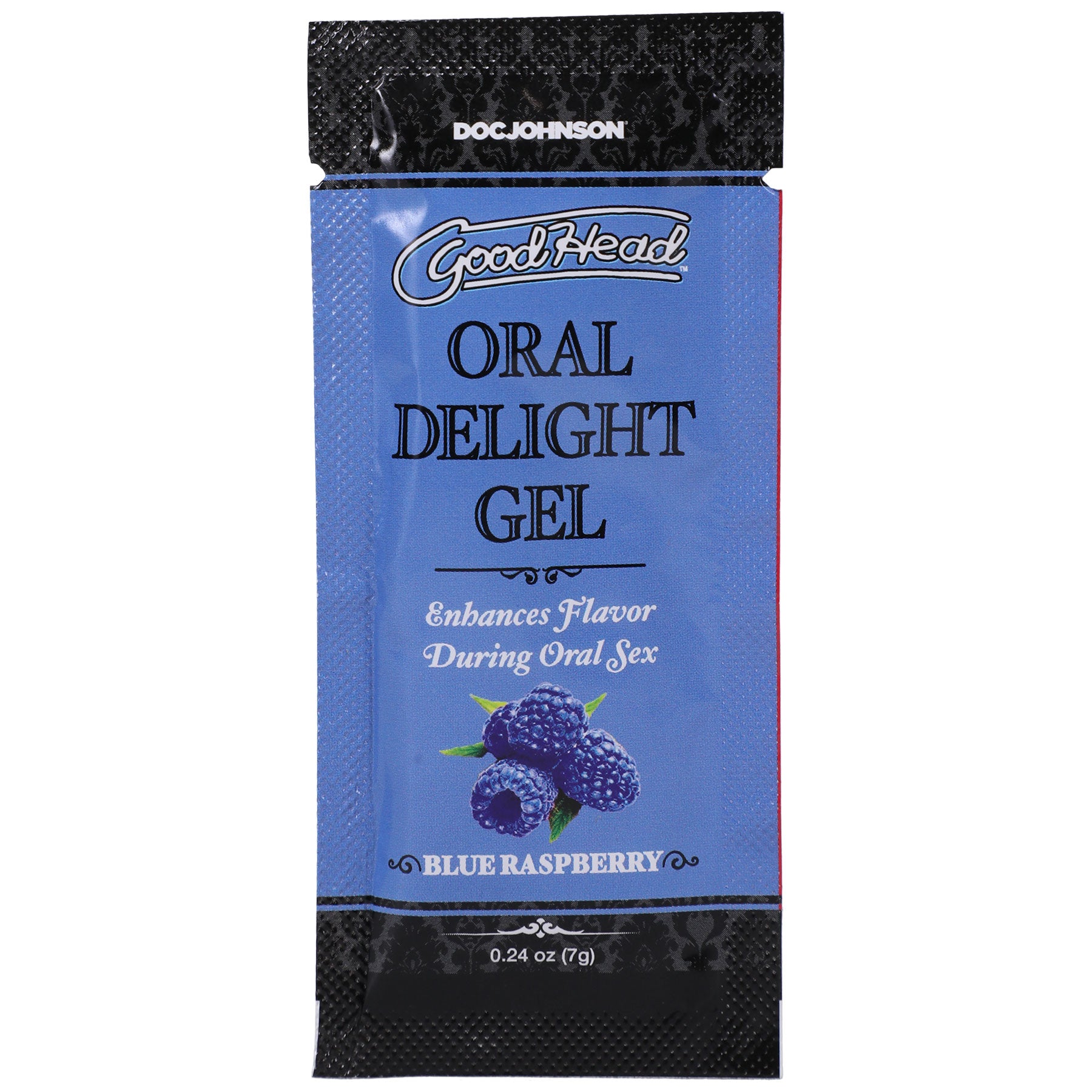 Goodhead - Oral Delight Gel - Blue Raspberry - 0.24 Oz - Not Very Vanilla