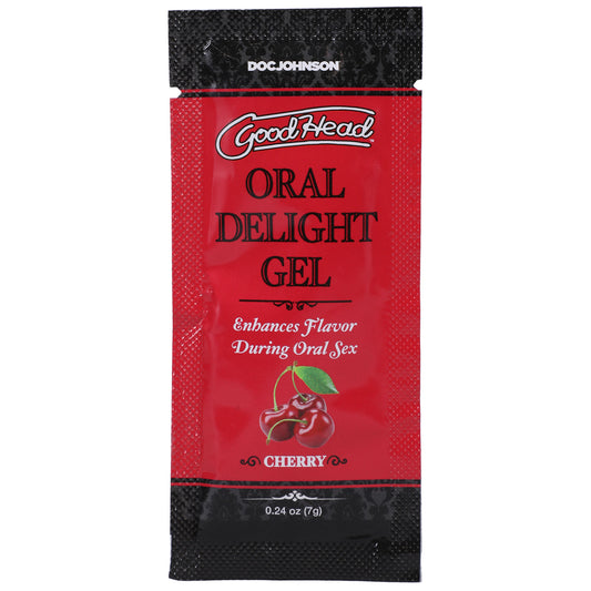 Goodhead - Oral Delight Gel - Cherry - 0.24 Oz - Not Very Vanilla