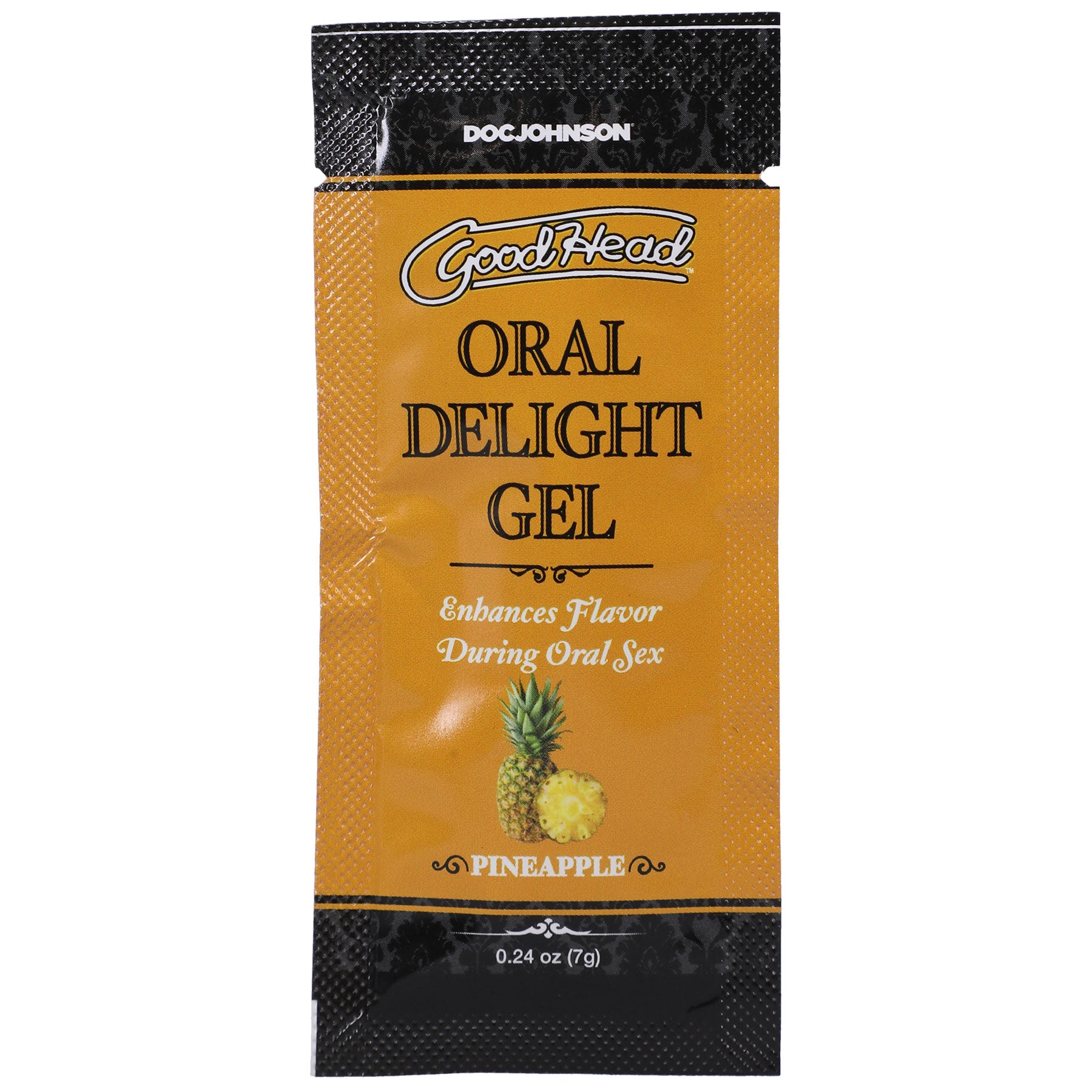 Goodhead - Oral Delight Gel - Pineapple - 0.24 Oz - Not Very Vanilla