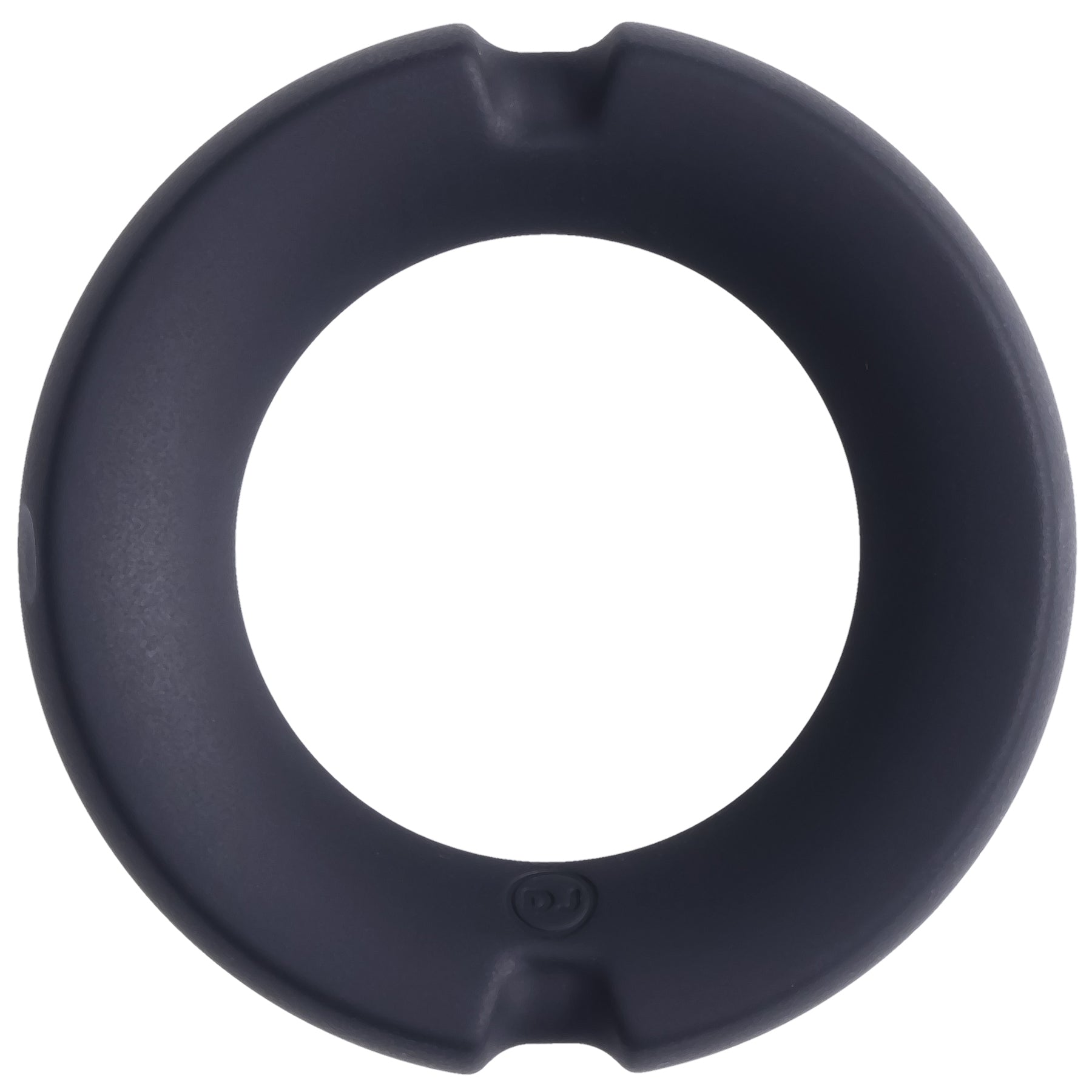 Merci - the Paradox - Silicone Covered Metal Cock Ring - 35mm - Black - Not Very Vanilla