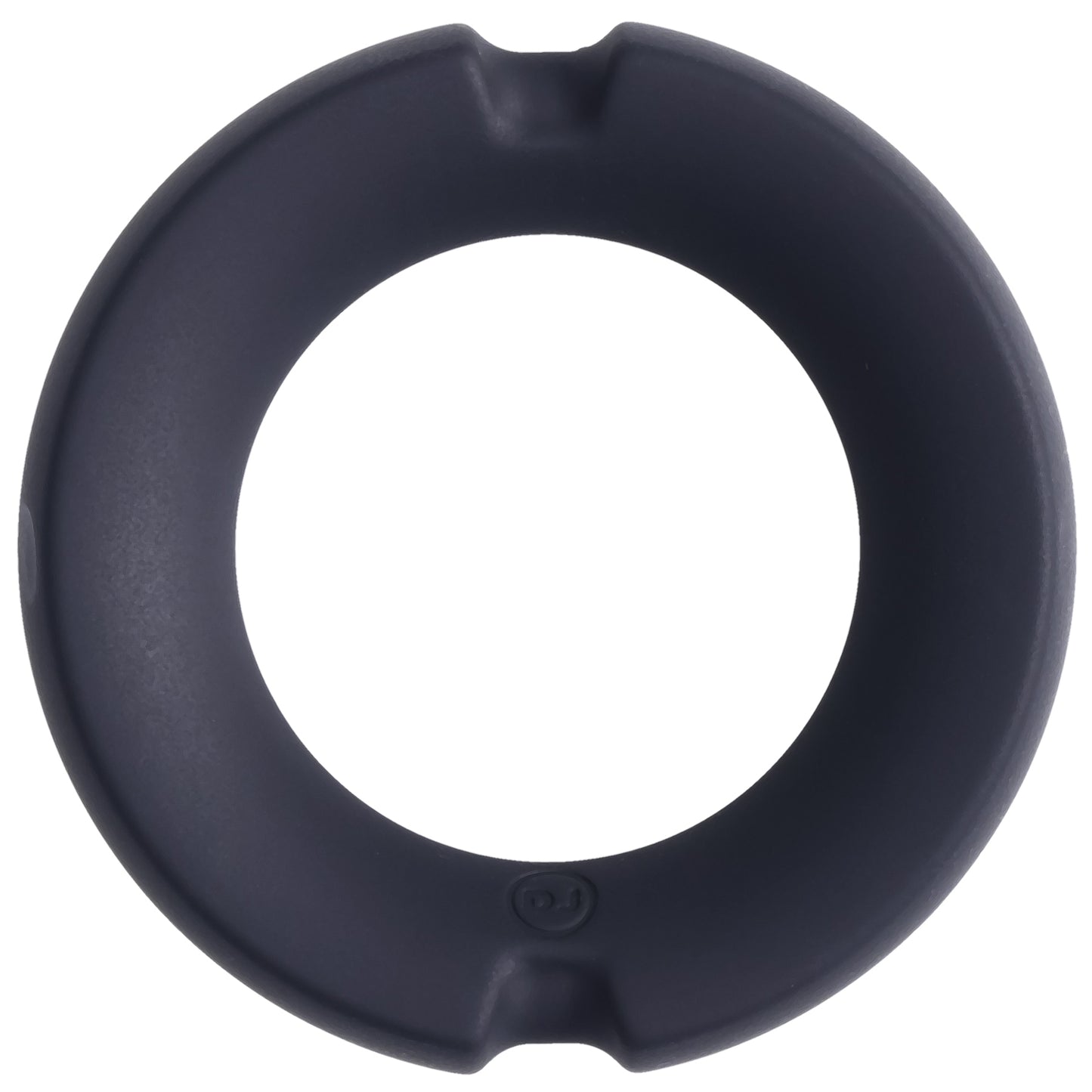 Merci - the Paradox - Silicone Covered Metal Cock Ring - 50mm - Black - Not Very Vanilla