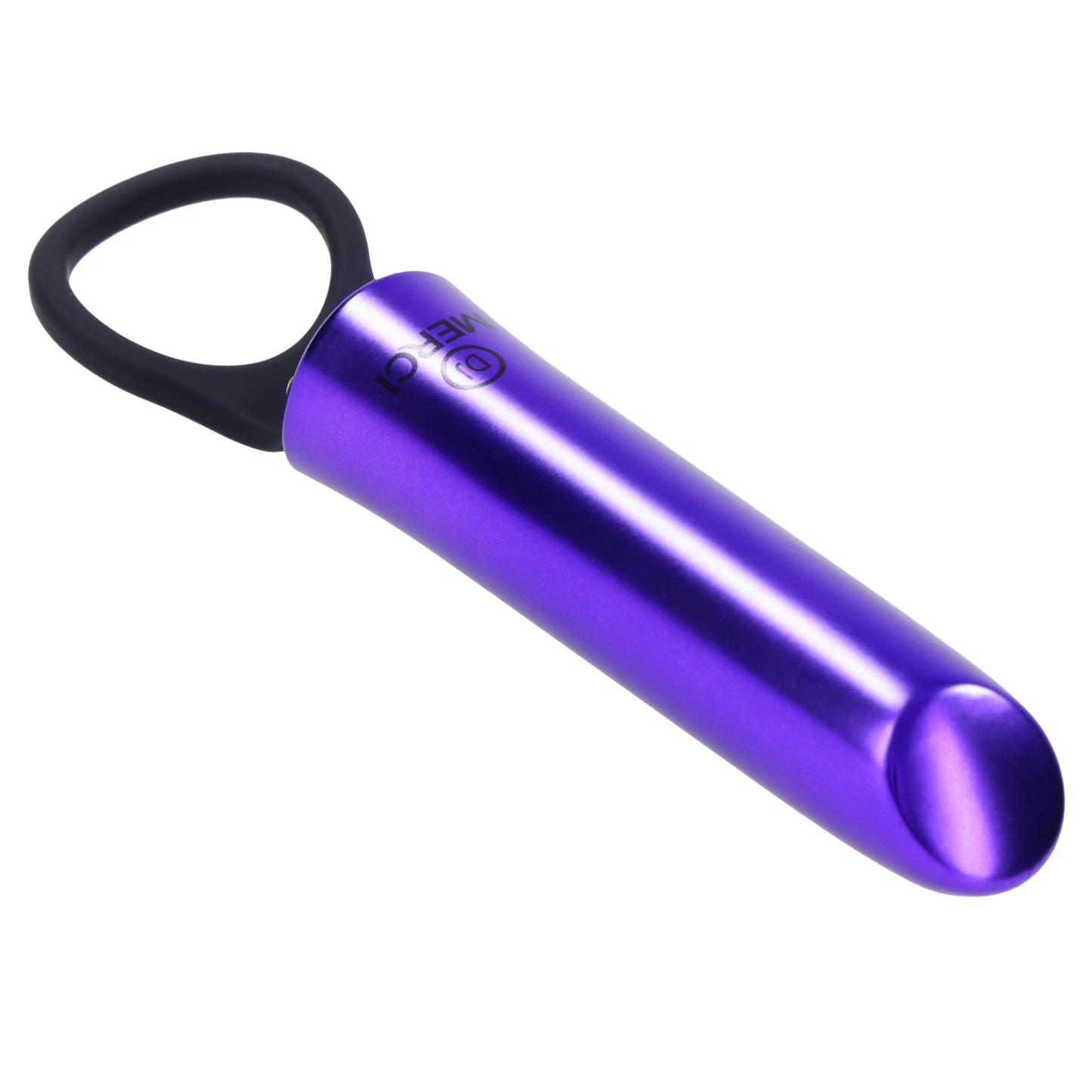 Merci - Power Play With Silicone Grip Ring - Violet - Not Very Vanilla