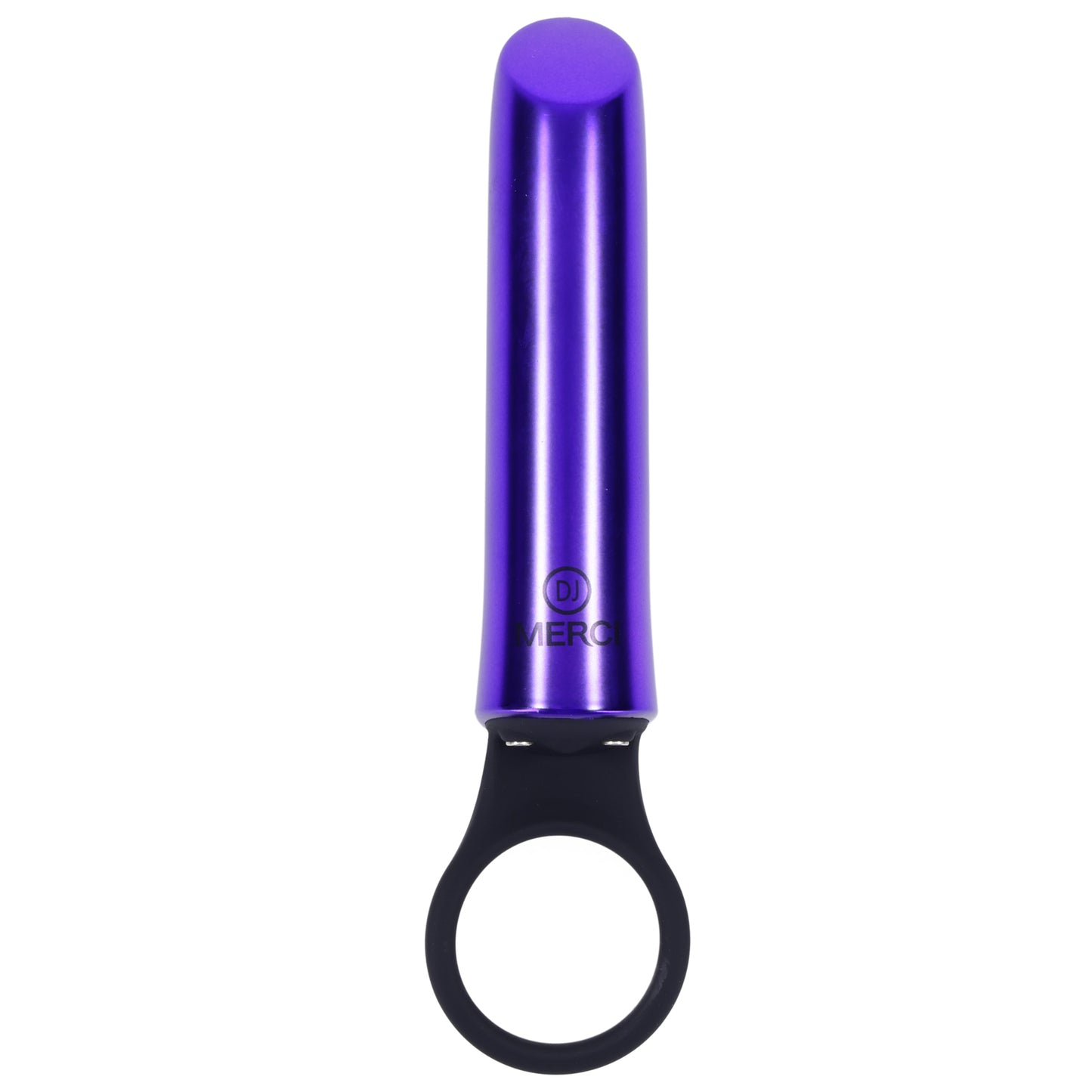 Merci - Power Play With Silicone Grip Ring - Violet - Not Very Vanilla