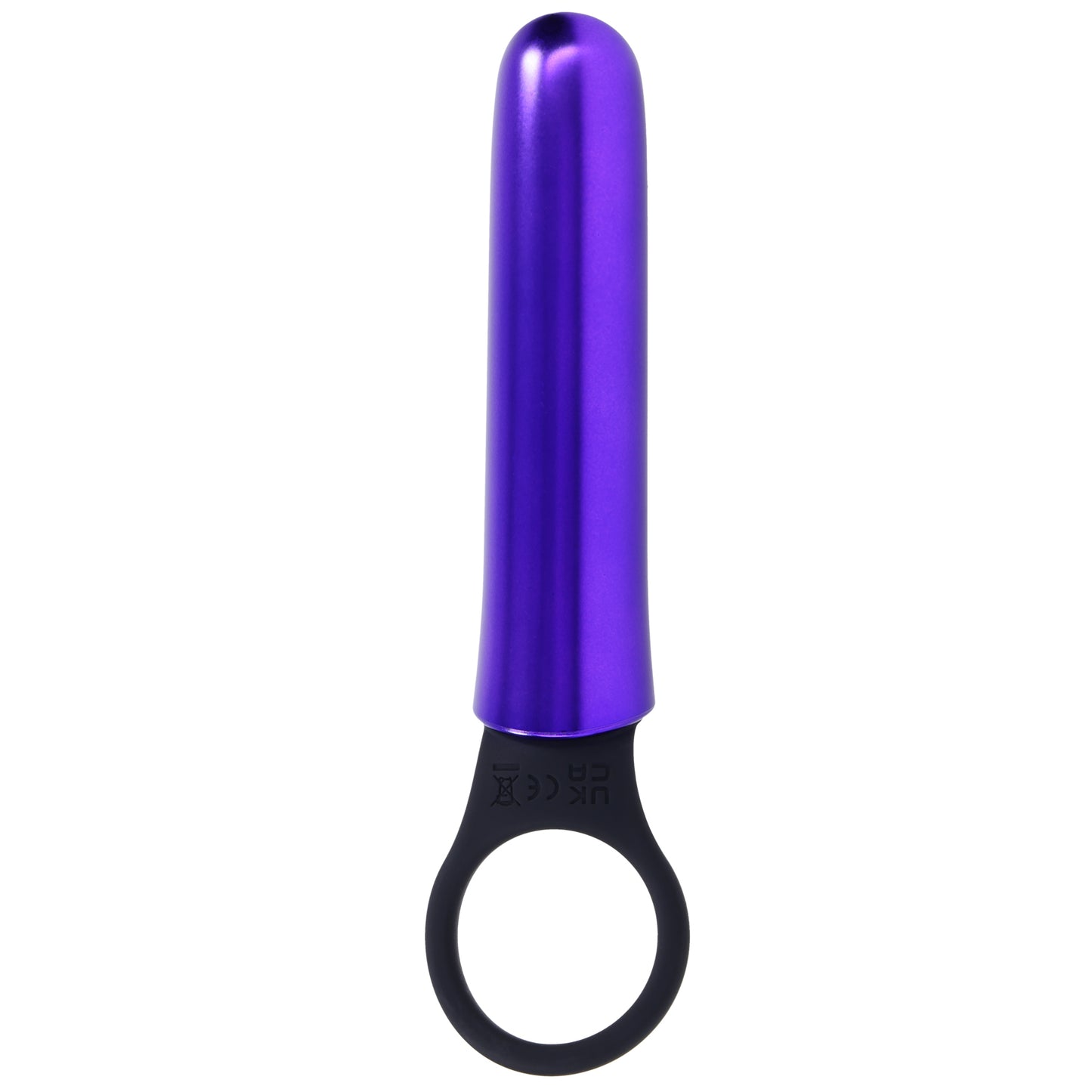 Merci - Power Play With Silicone Grip Ring - Violet - Not Very Vanilla