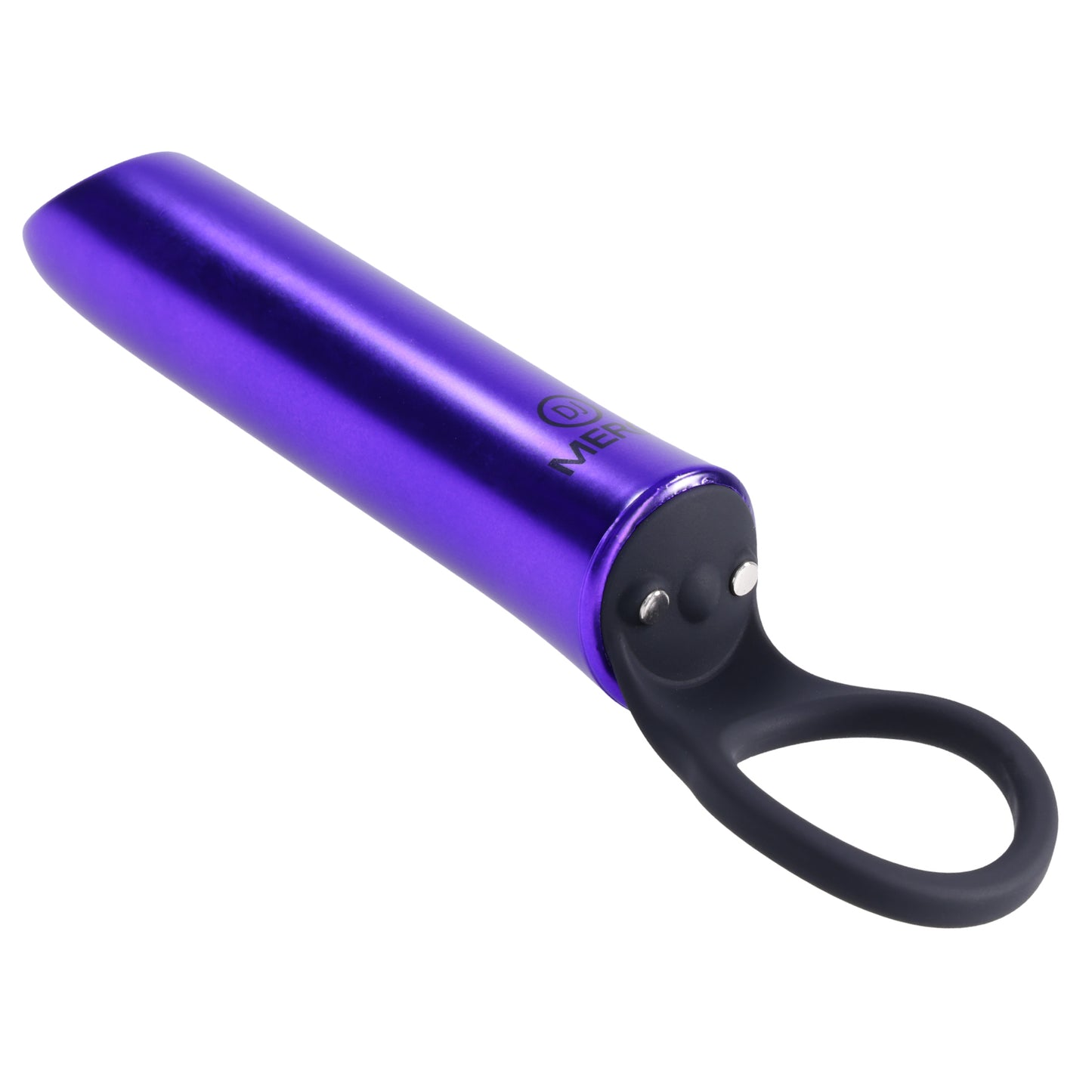 Merci - Power Play With Silicone Grip Ring - Violet - Not Very Vanilla