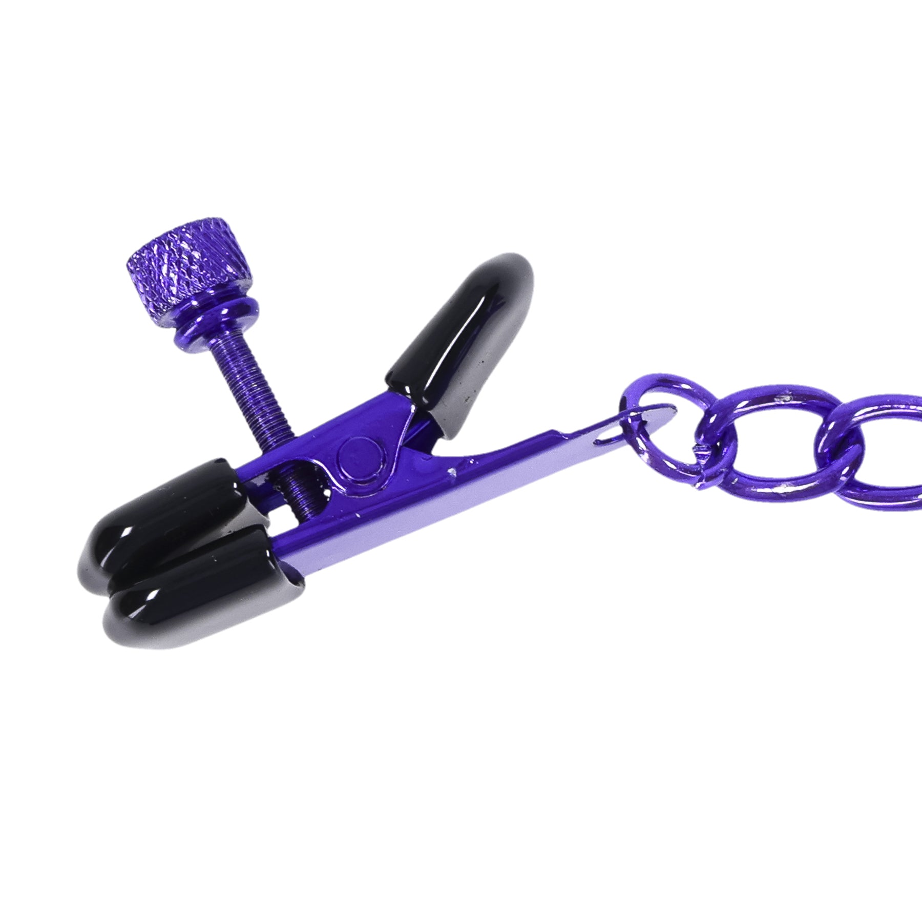 Merci - Chained Up - Nipple Clamps - Violet/black - Not Very Vanilla