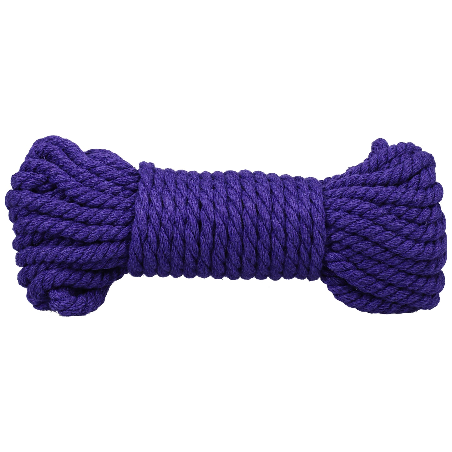 Merci - Bind and Tie - 6mm Hemp Bondage Rope - 30 Feet - Violet - Not Very Vanilla