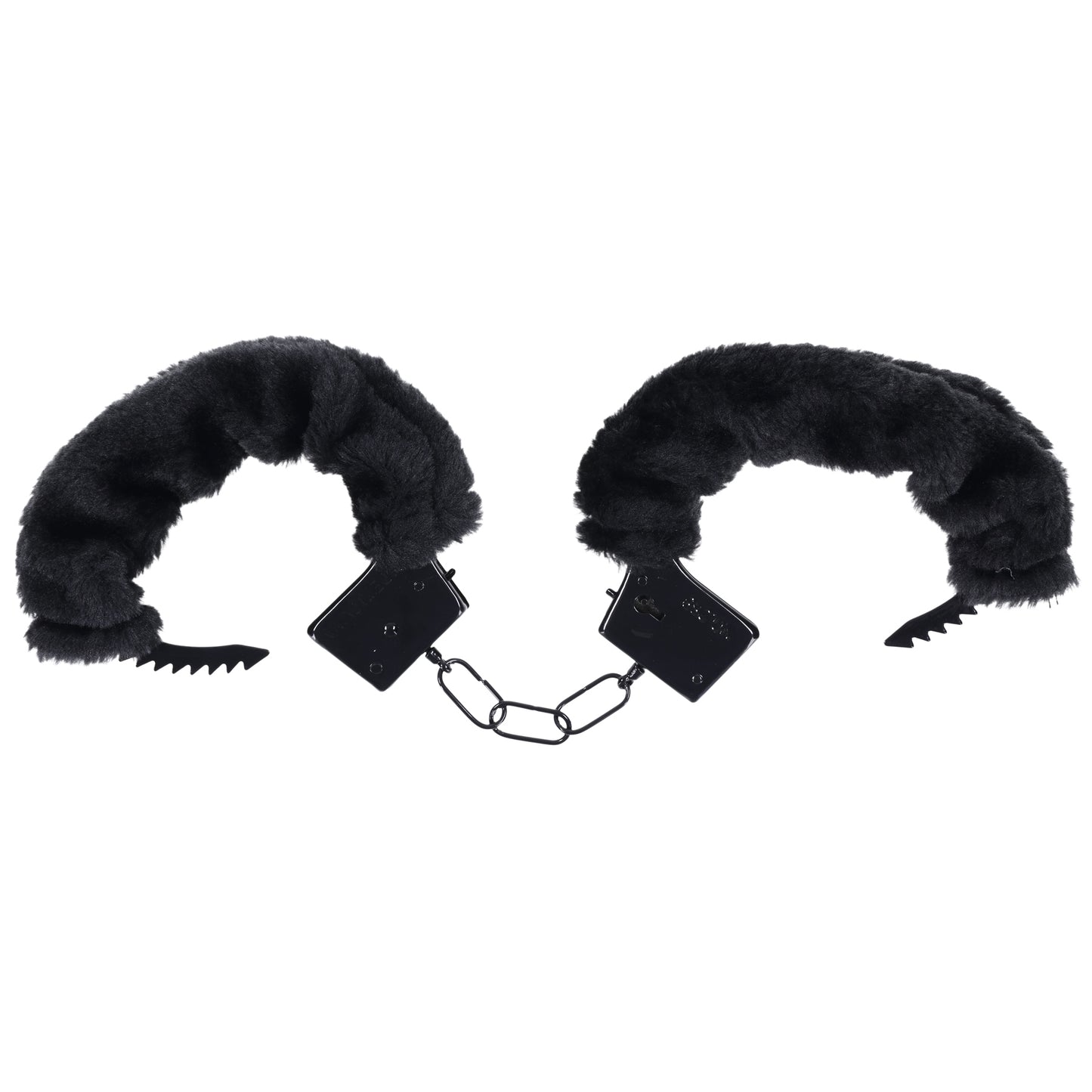 Merci - Fluff Cuffs - Black - Not Very Vanilla