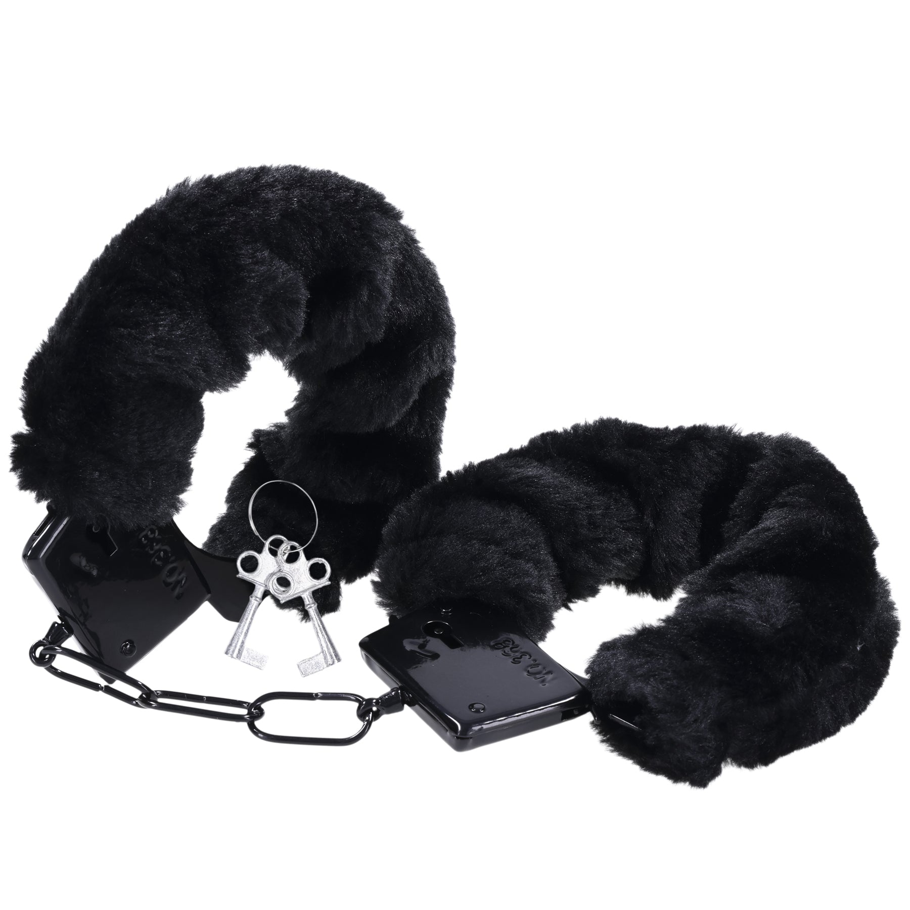 Merci - Fluff Cuffs - Black - Not Very Vanilla