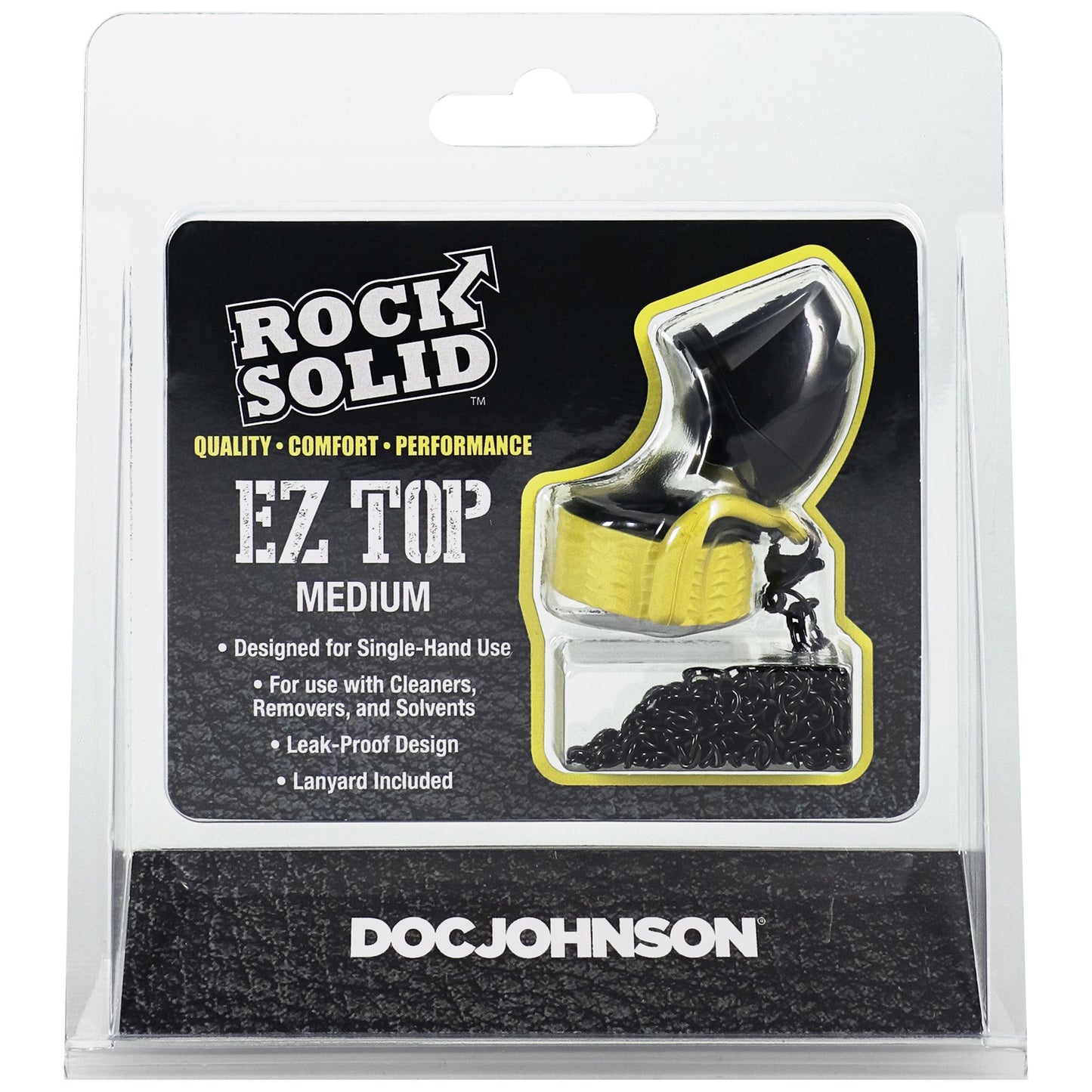 Rock Solid - Ez Top - Medium - Yellow - Not Very Vanilla