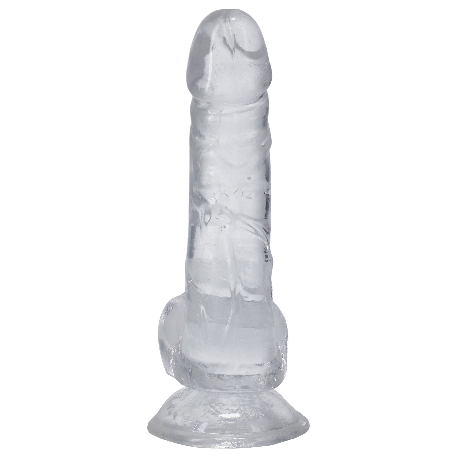 Dick in a Bag 6 Inch - Clear - Not Very Vanilla