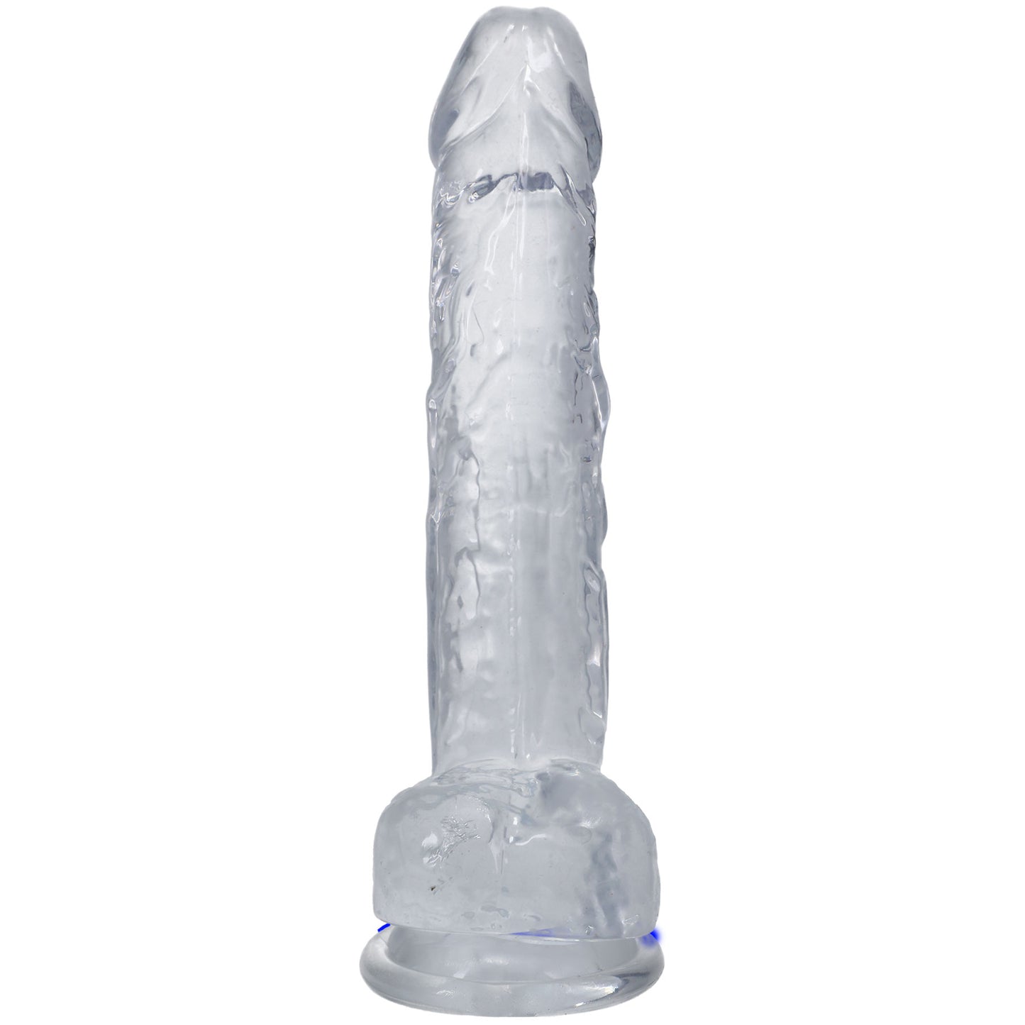 Big Dick in a Bag 8 Inch - Clear - Not Very Vanilla