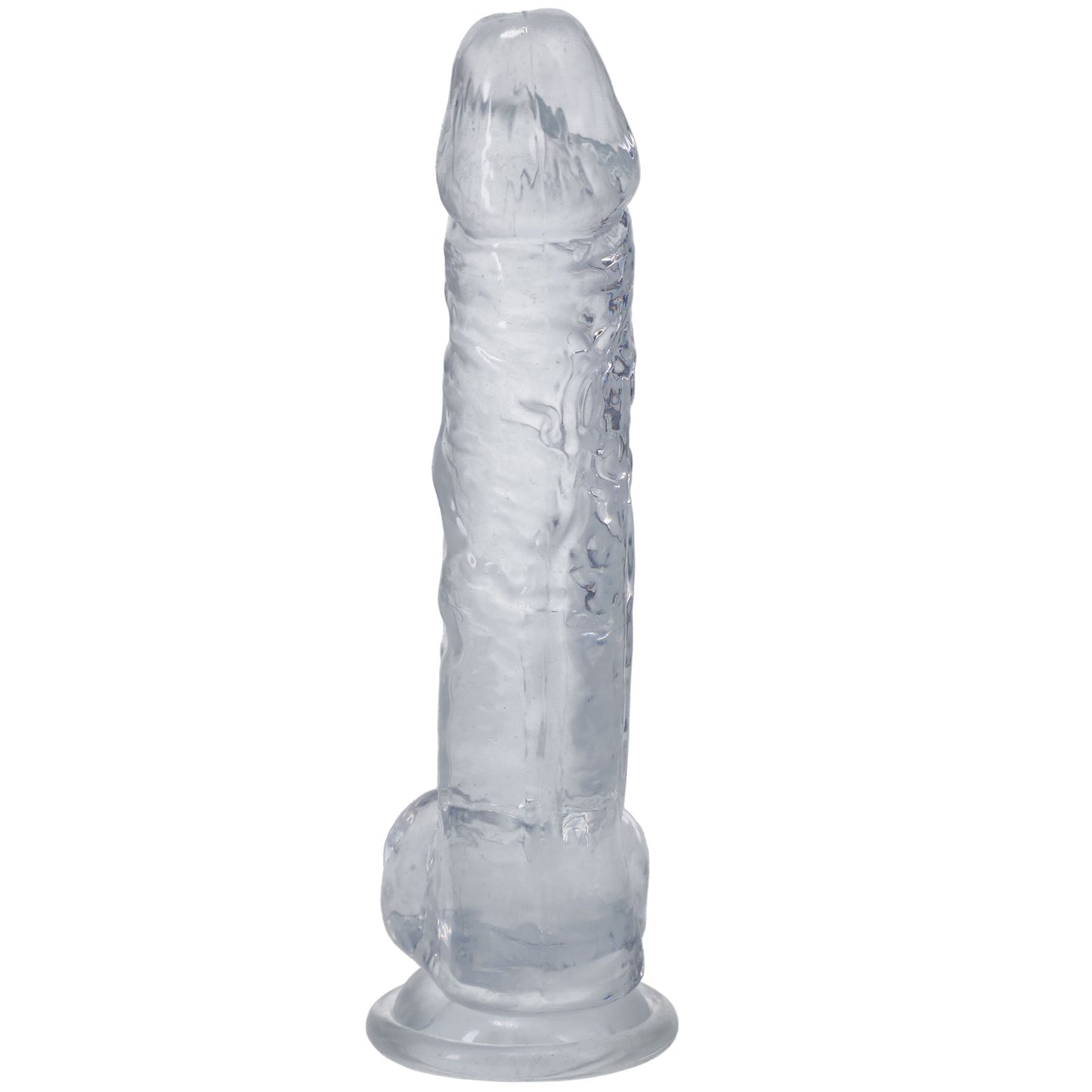 Big Dick in a Bag 8 Inch - Clear - Not Very Vanilla