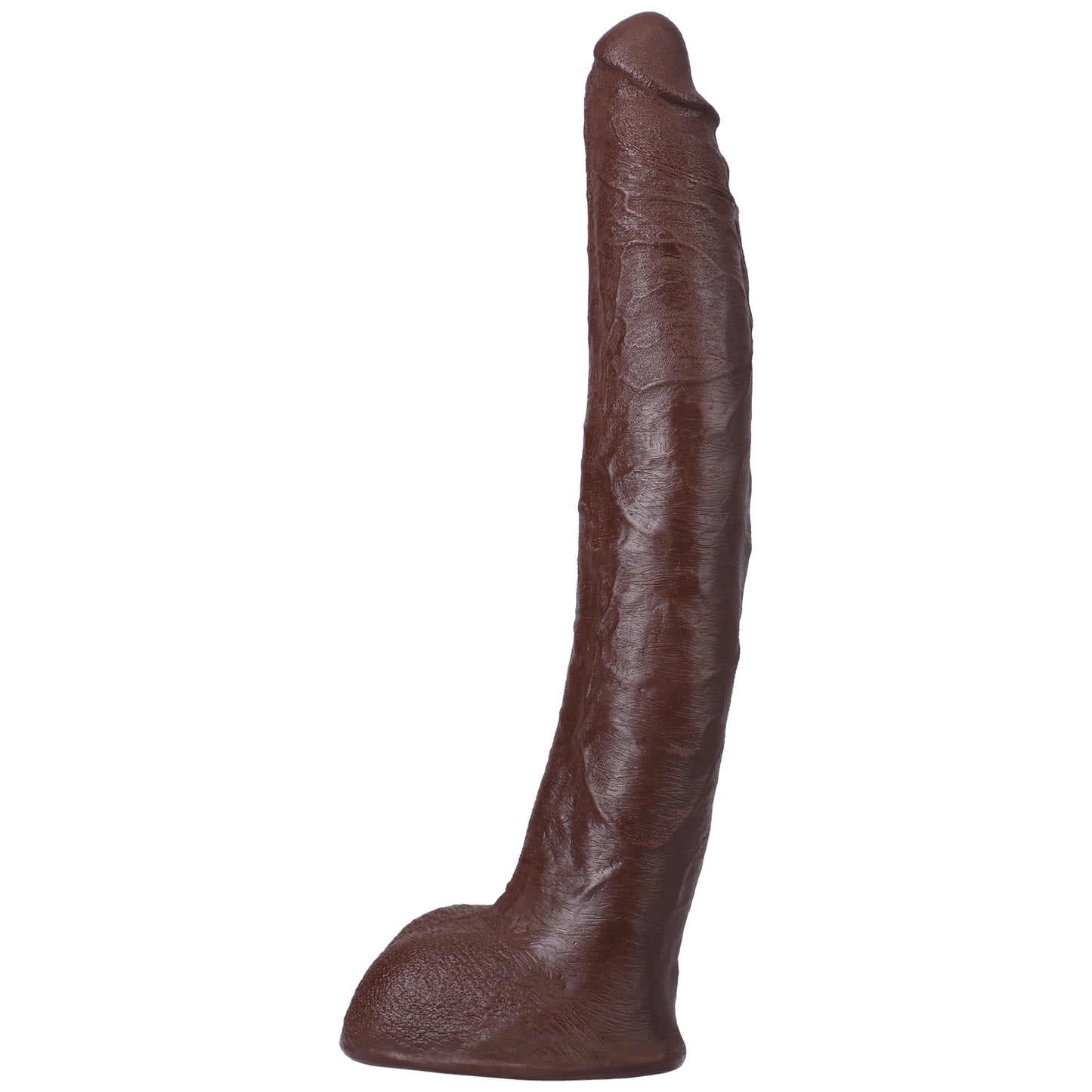 Signature Cocks - Damion Dayski - 12 Inch Ultraskyn Cock With Removable Vac-U-Lock Suction Cup - Chocolate - Not Very Vanilla