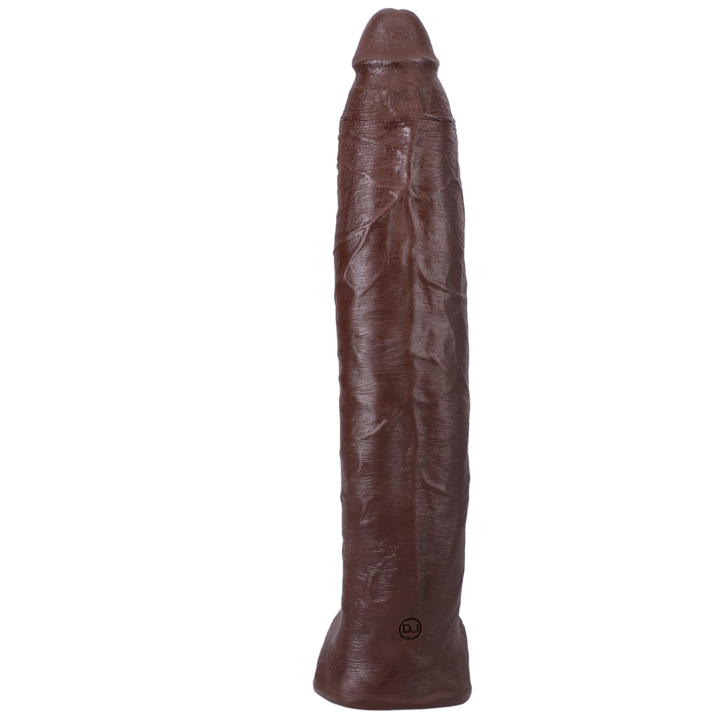 Signature Cocks - Damion Dayski - 12 Inch Ultraskyn Cock With Removable Vac-U-Lock Suction Cup - Chocolate - Not Very Vanilla