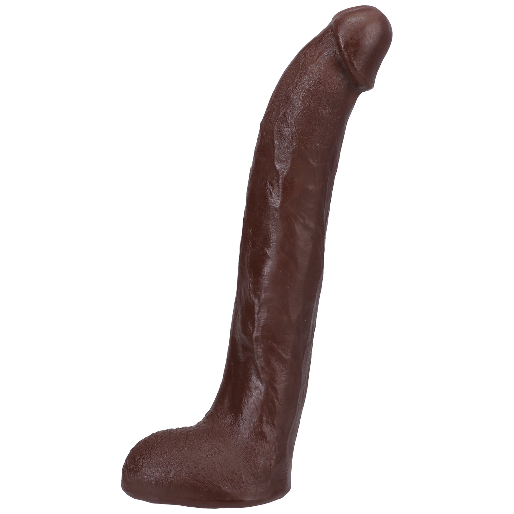 Signature Cocks - Brickzilla - 13 Inch Ultraskyn Cock With Removable Vac-U-Lock Suction Cup - Chocolate - Not Very Vanilla