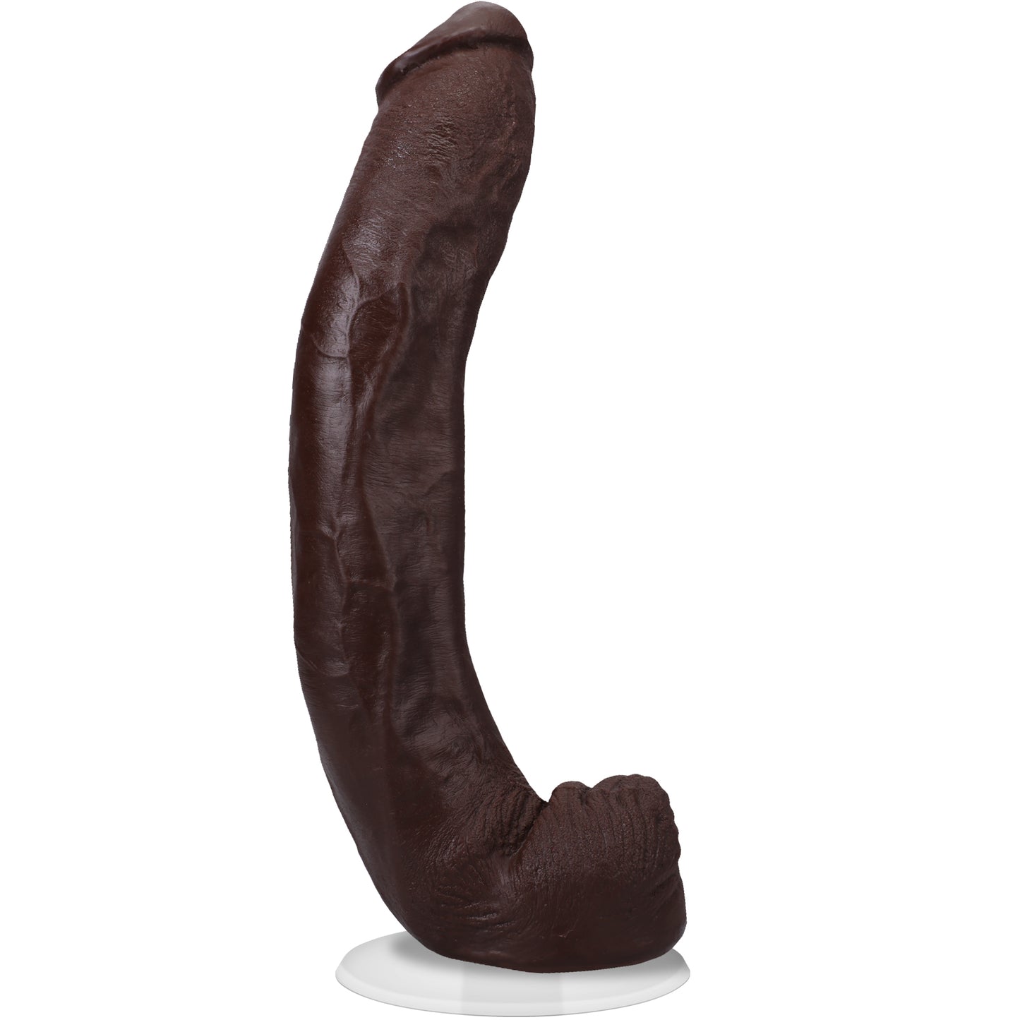 Signature Cocks - Dredd - 13.5 Inch Ultraskyn Cock With Removable Vac-U-Lock Suction Cup - Chocolate - Not Very Vanilla