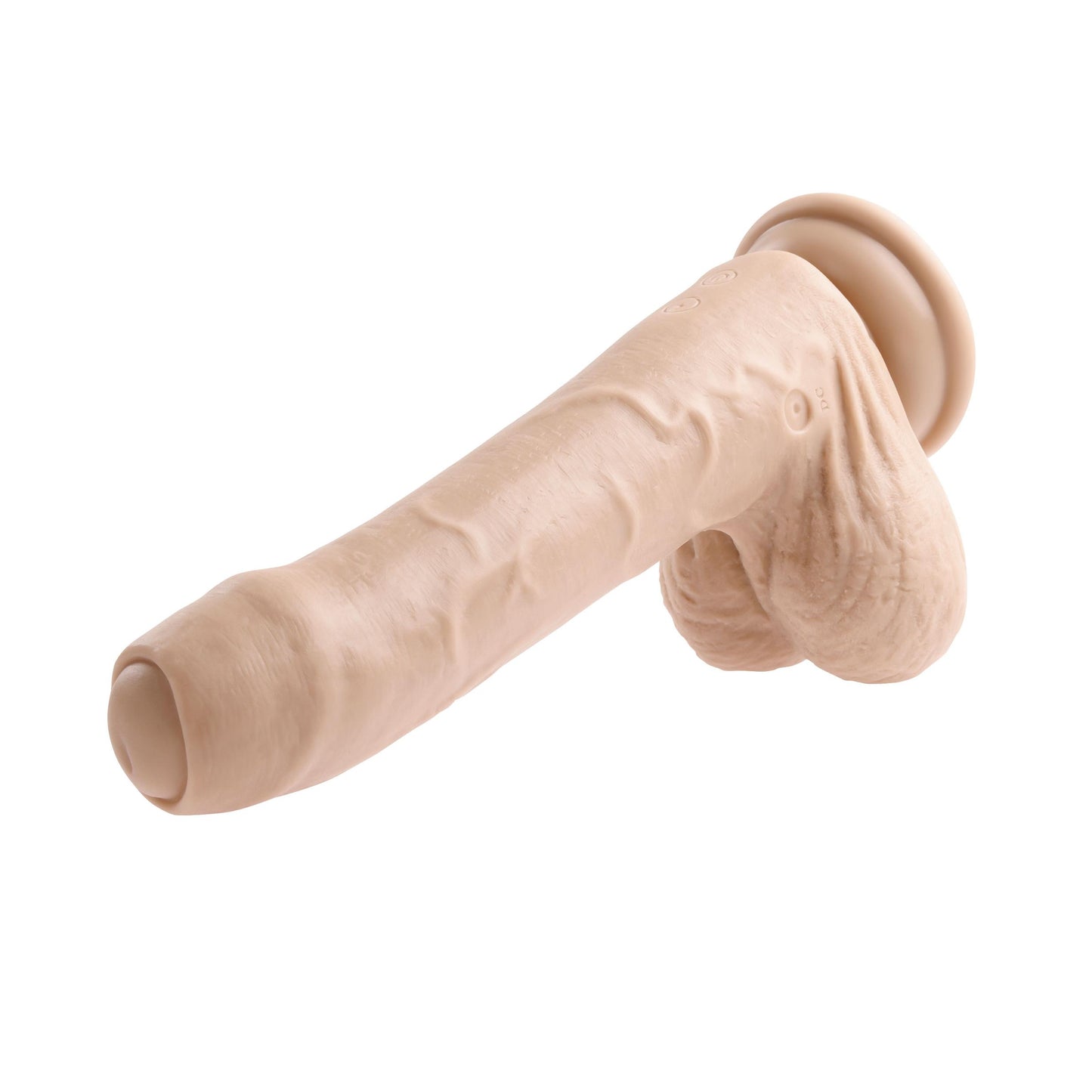 Peek a Boo Vibrating Dildo - Light - Not Very Vanilla