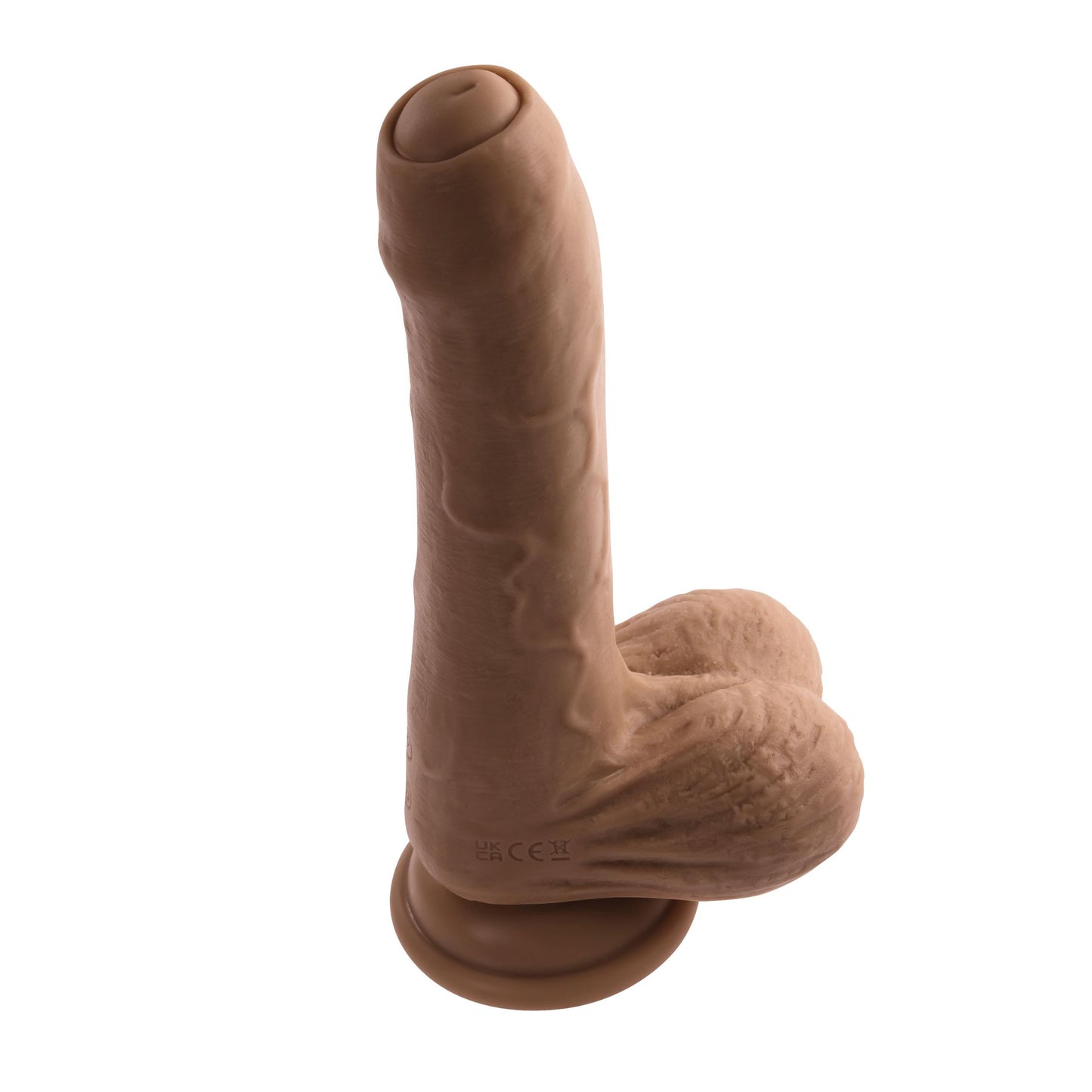 Peek a Boo Vibrating Dildo - Dark - Not Very Vanilla