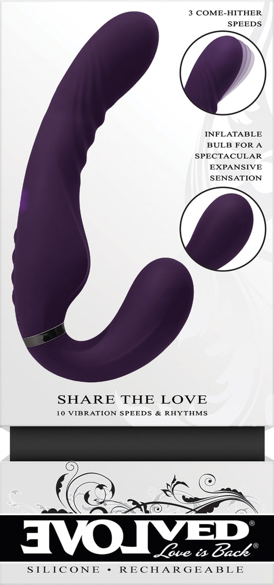 Share the Love - Purple - Not Very Vanilla