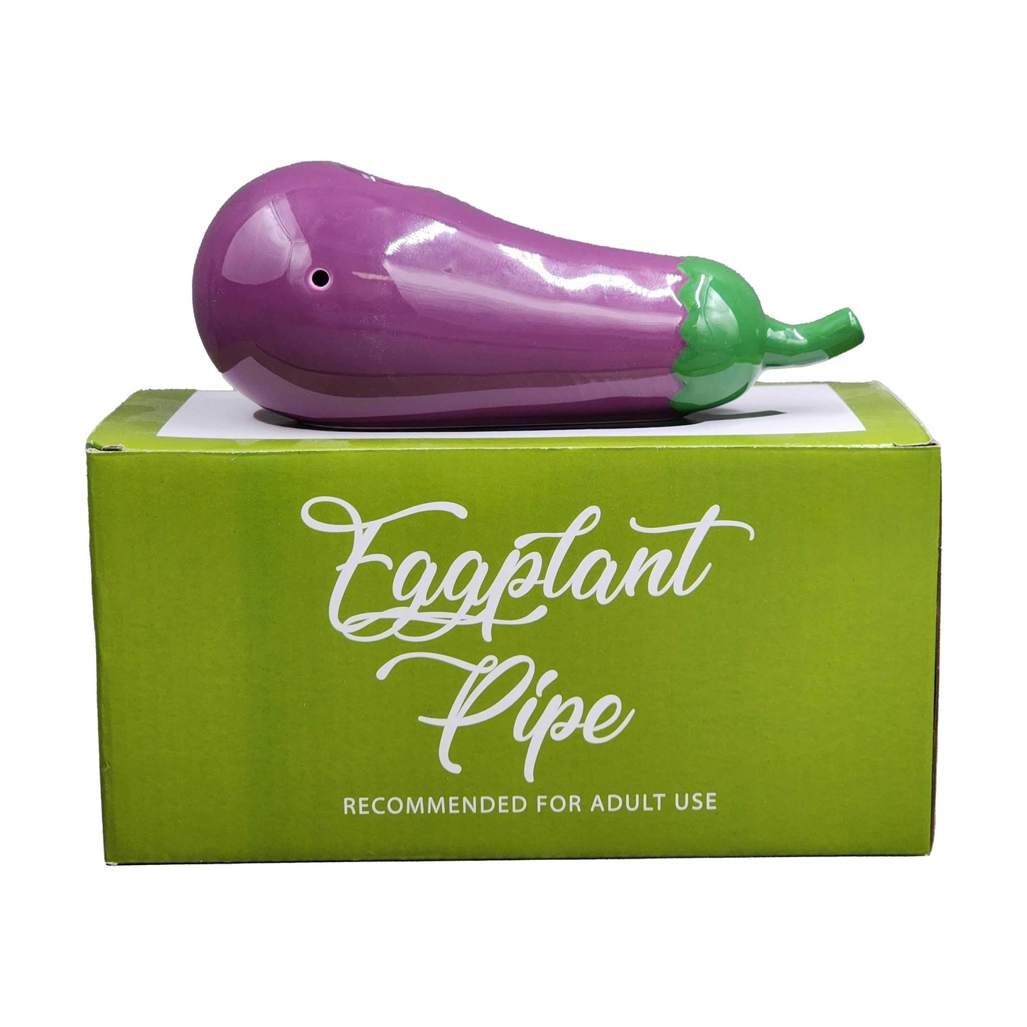 Egg Plant Shaped Pipe - Not Very Vanilla