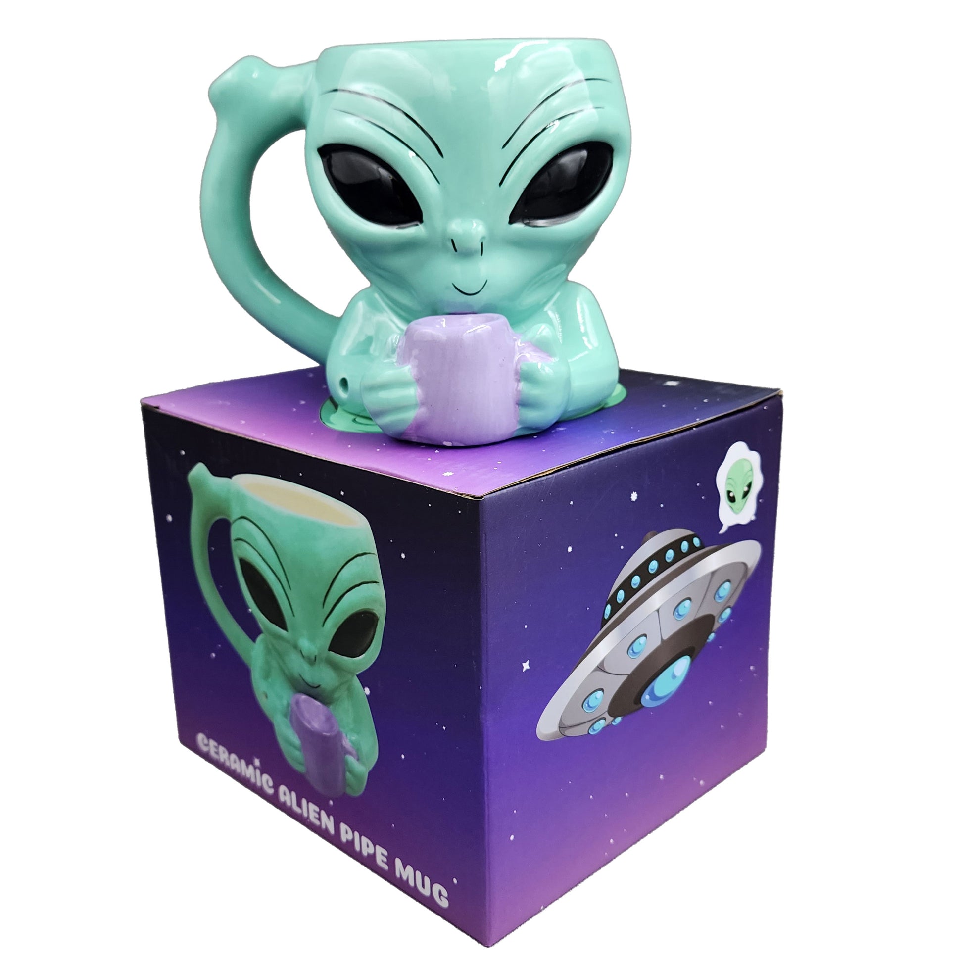 Alien Pipe Mug - Not Very Vanilla