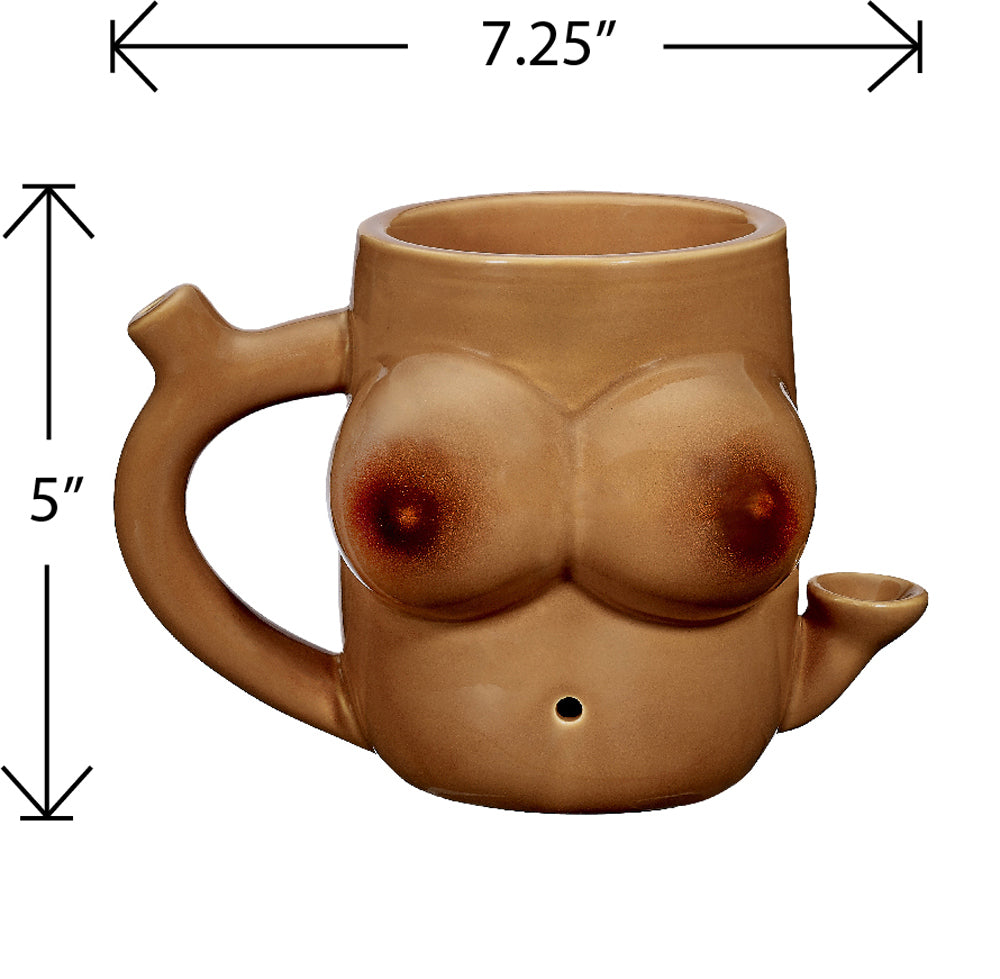 Boob Pipe Mug - People of Color - Not Very Vanilla