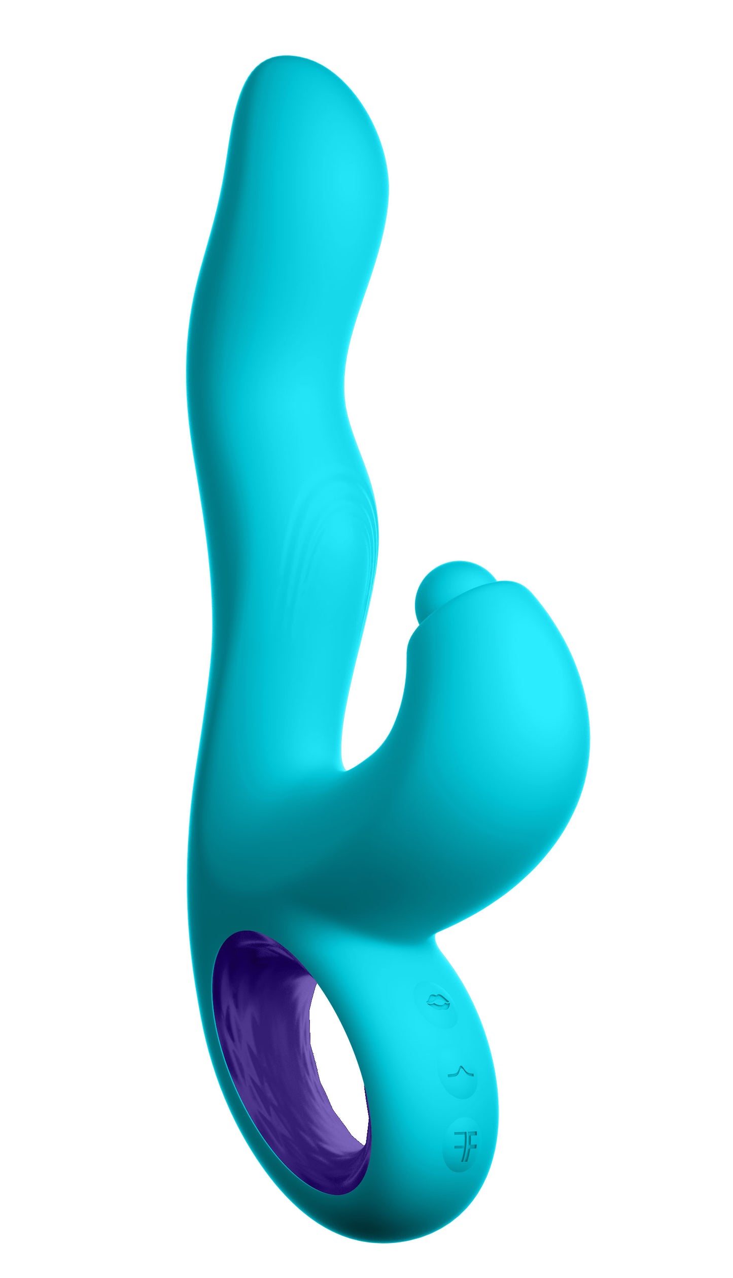 Klio Triple Action Thumping Rabbit Vibrator -  Turquoise