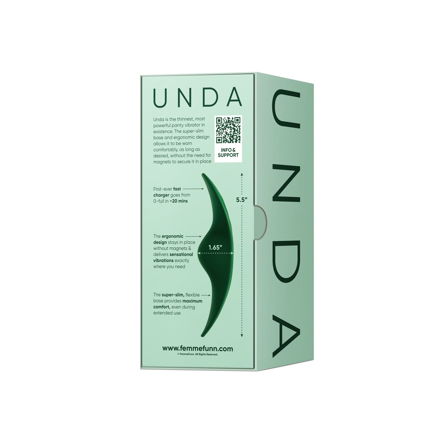 Unda - Dark Green - Not Very Vanilla