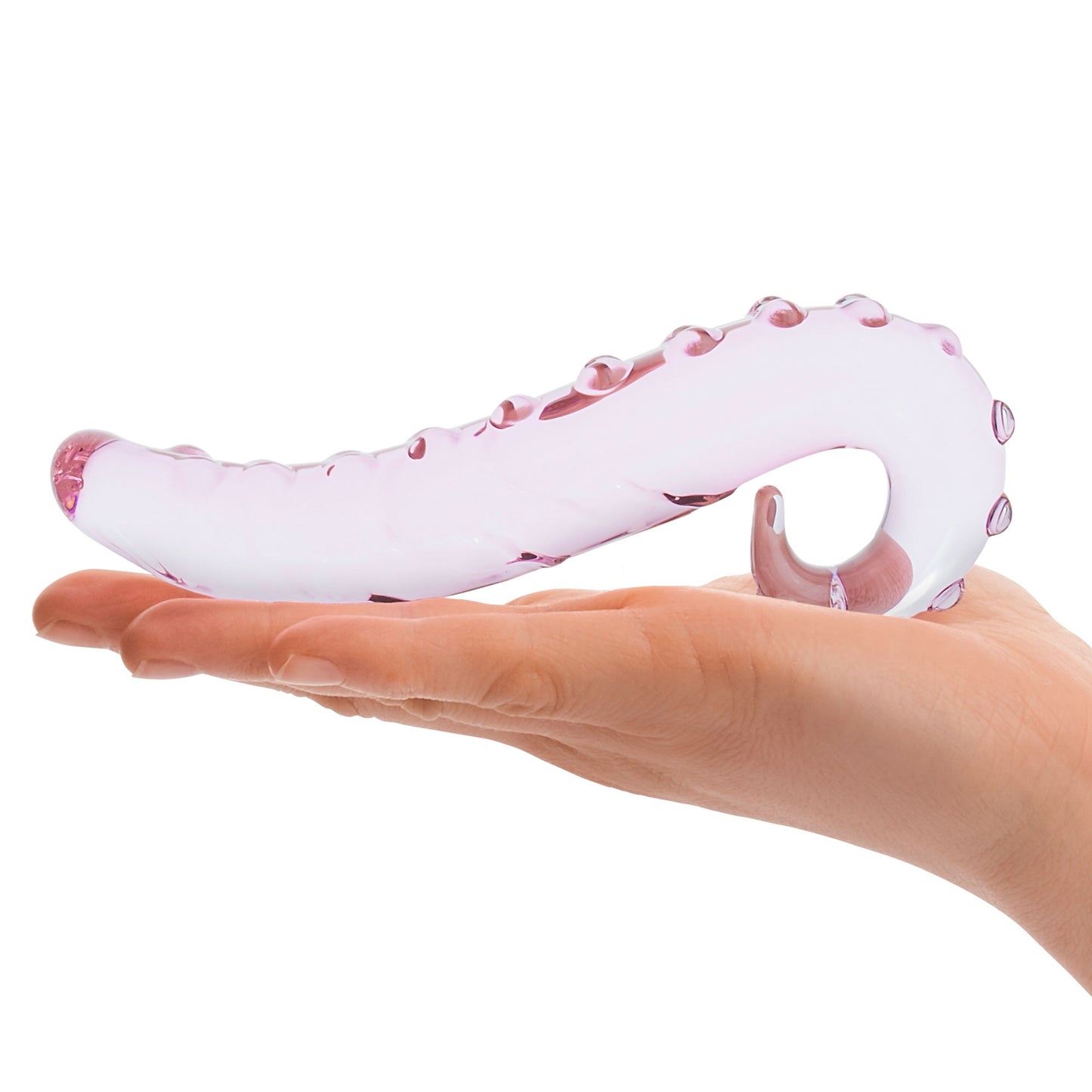 6 Inch Lick-It Glass Dildo - Not Very Vanilla