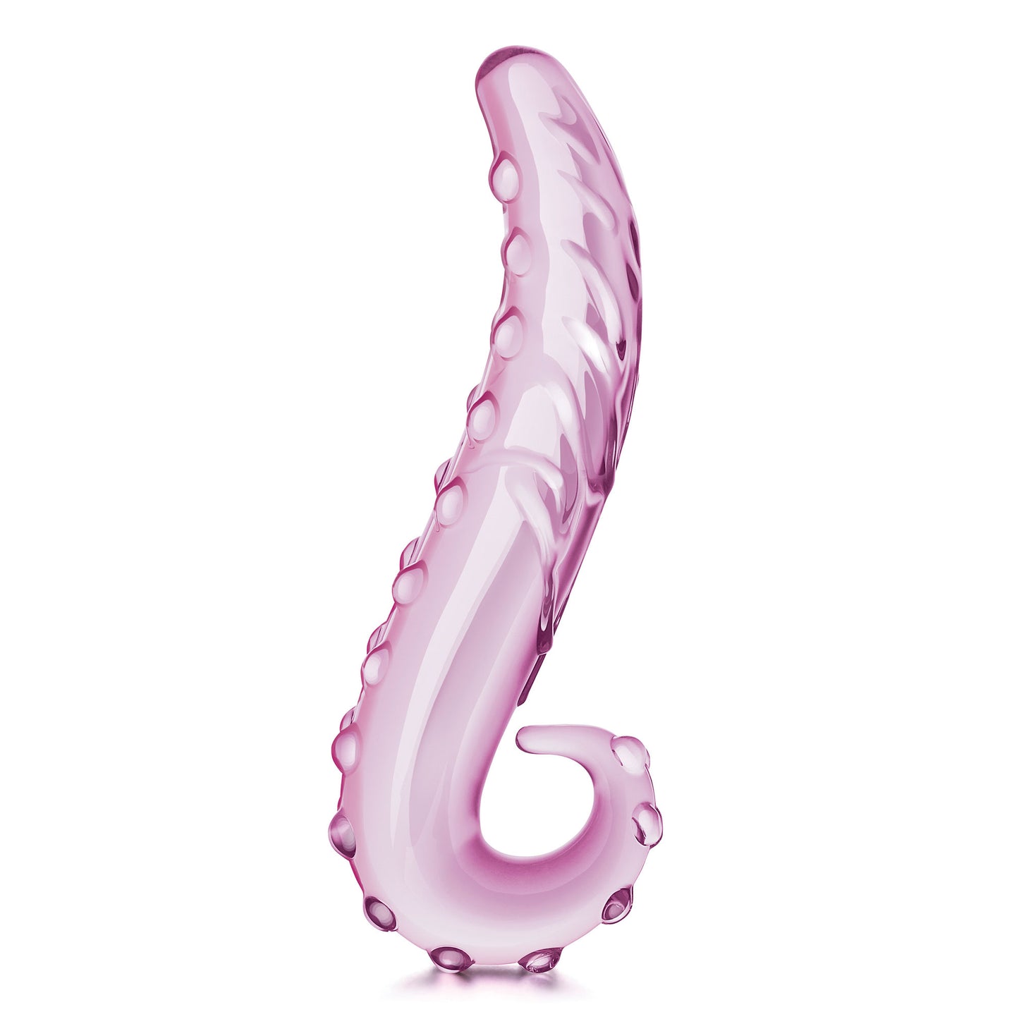 6 Inch Lick-It Glass Dildo - Not Very Vanilla