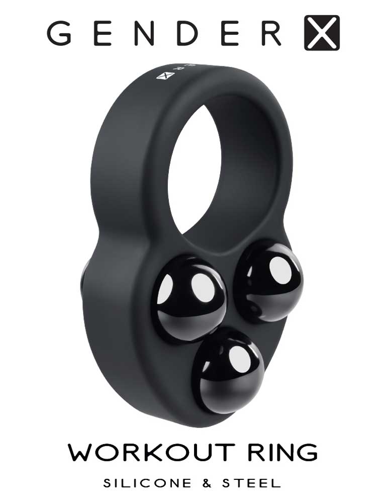 Workout Ring - Black - Not Very Vanilla